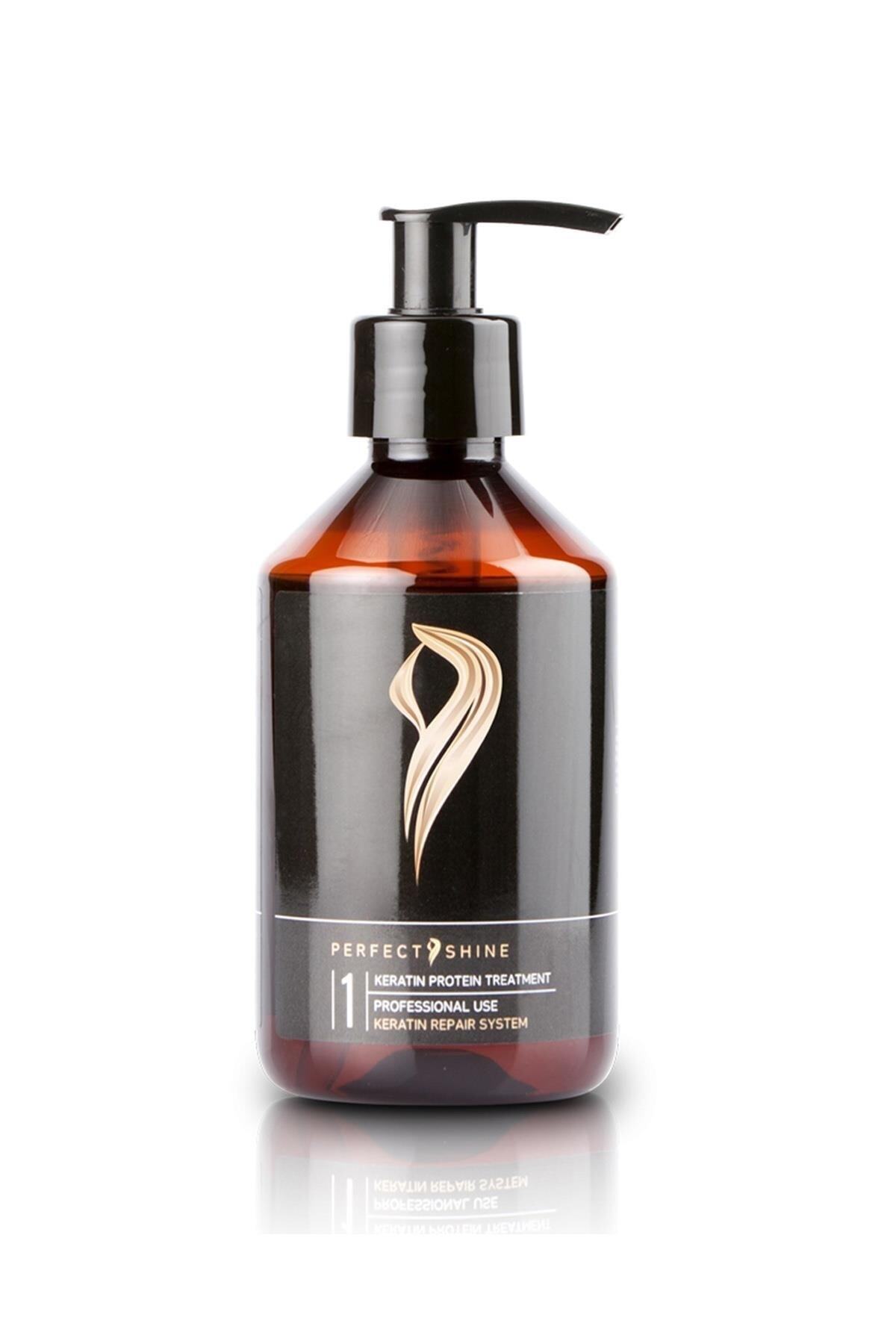 PERFECT SHINE Keratin Repair System No:1 Aşırı Yıpranmış Saçlar İçin Onarıcı Keratin Yüklemesi Bakım Kremi 250ml — 14KR3684-PS