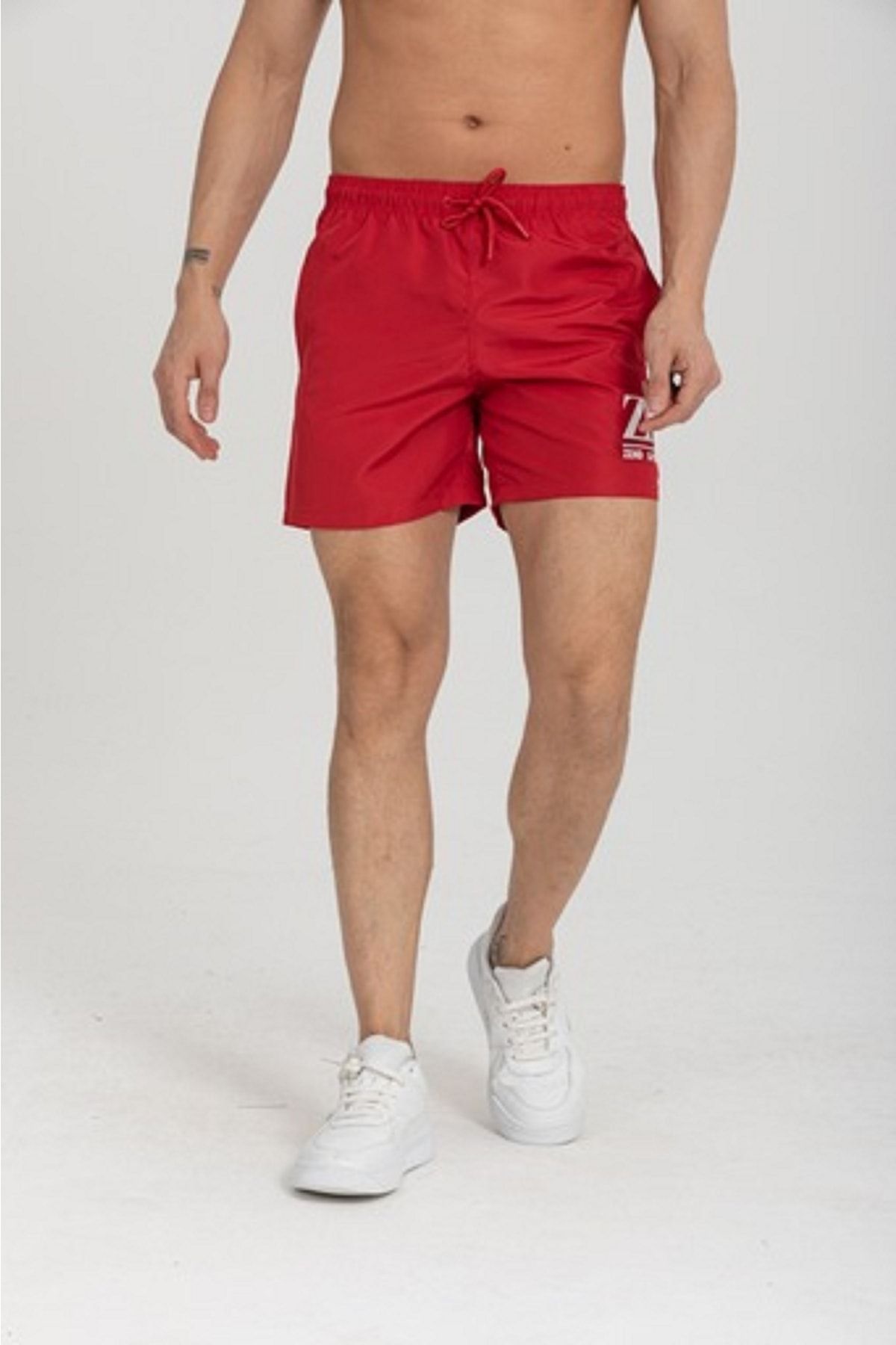 ZEND POLO-Red Color Shorts 7
