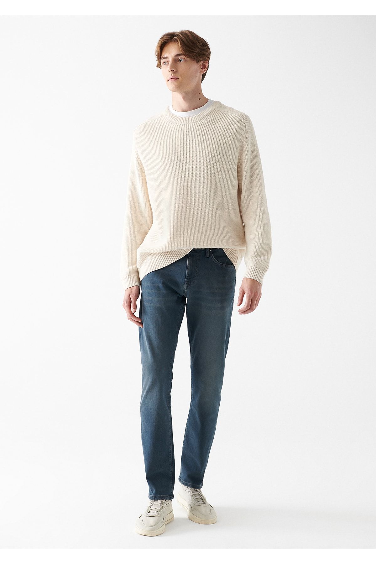 شلوار جین راحتی جیب دار راسته مردانه ماوی Mavi (برند ترکیه)