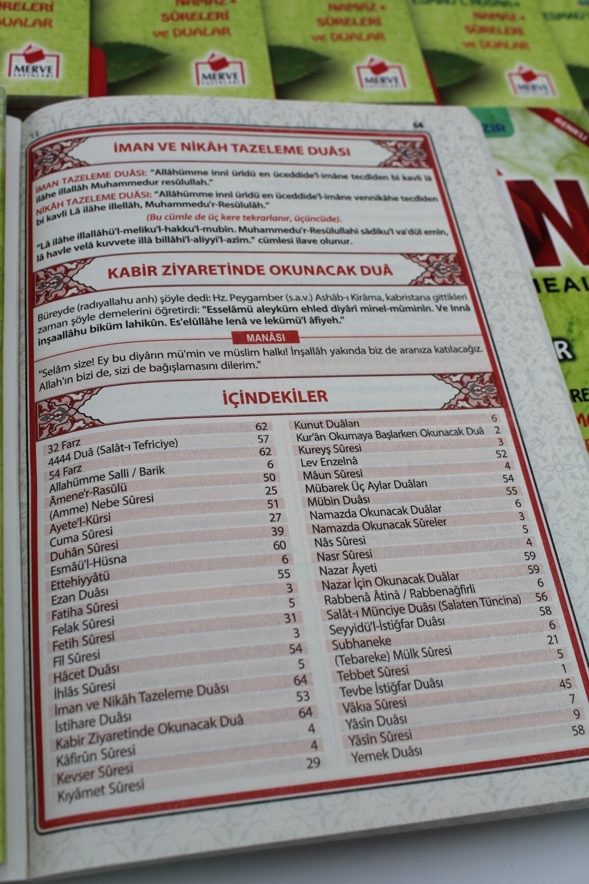 Merve Yayınları Hediyelik 10 Adet Sesli Yasin-i Şerif Okunuşlu Ve Mealli Orta Boy 64shf(17x24cm) fotoğrafı 4 (önizleme)