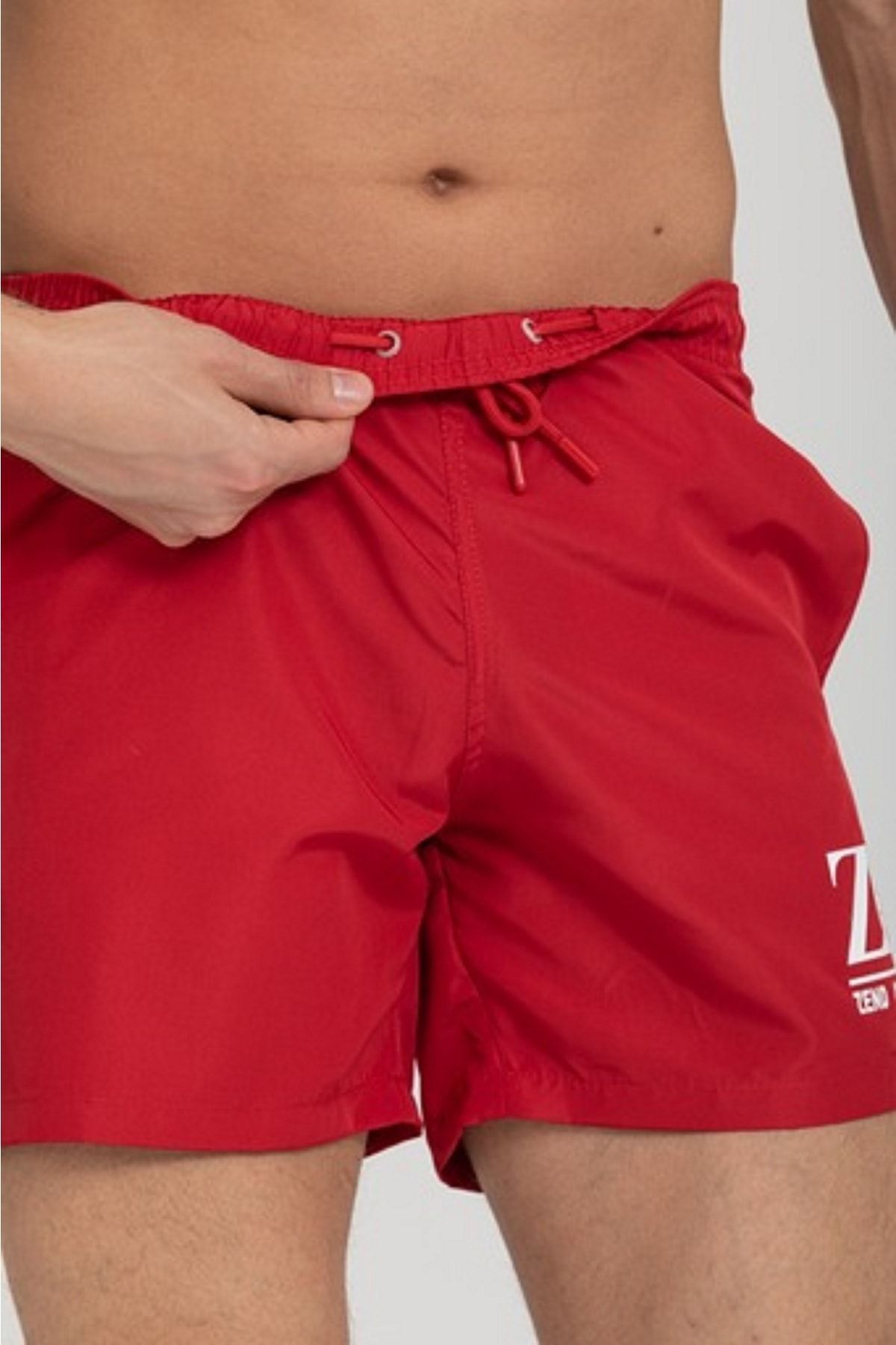 ZEND POLO-Red Color Shorts 5