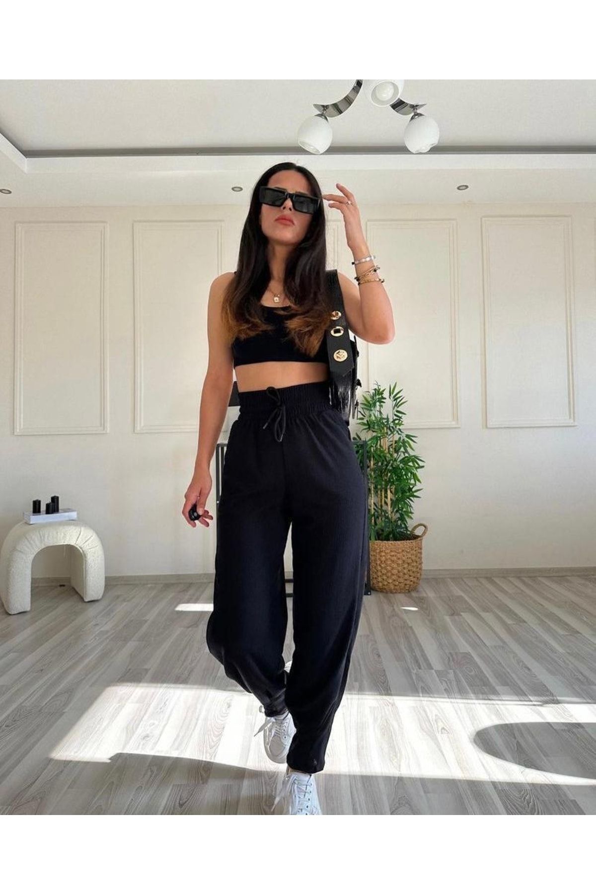 Cuffed summer clearance trousers