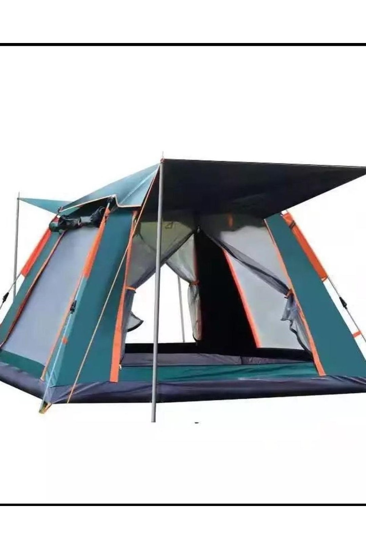 JUNGLEE 8 Kişilik Otomatik Kurulum Çadır Kamp Balık Ve Çocuk Oyun Çadırı 270cmx270cmx170cm fotoğrafı 6 (önizleme)