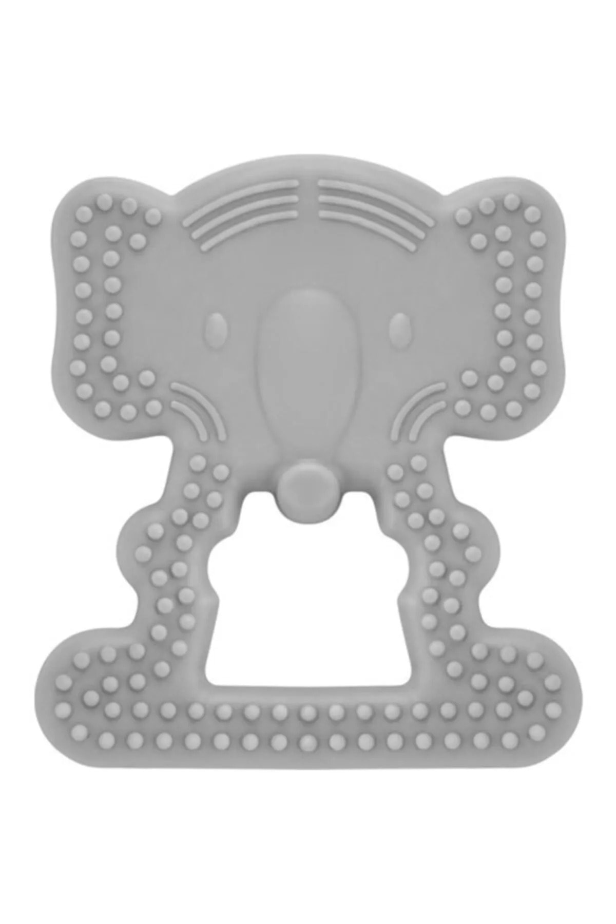 Babyjem 2'li Diş Kaşıma Seti Diş Kaşıyıcı Kirpi Eldiven Diş Kaşıyıcı Fil fotoğrafı 2 (önizleme)