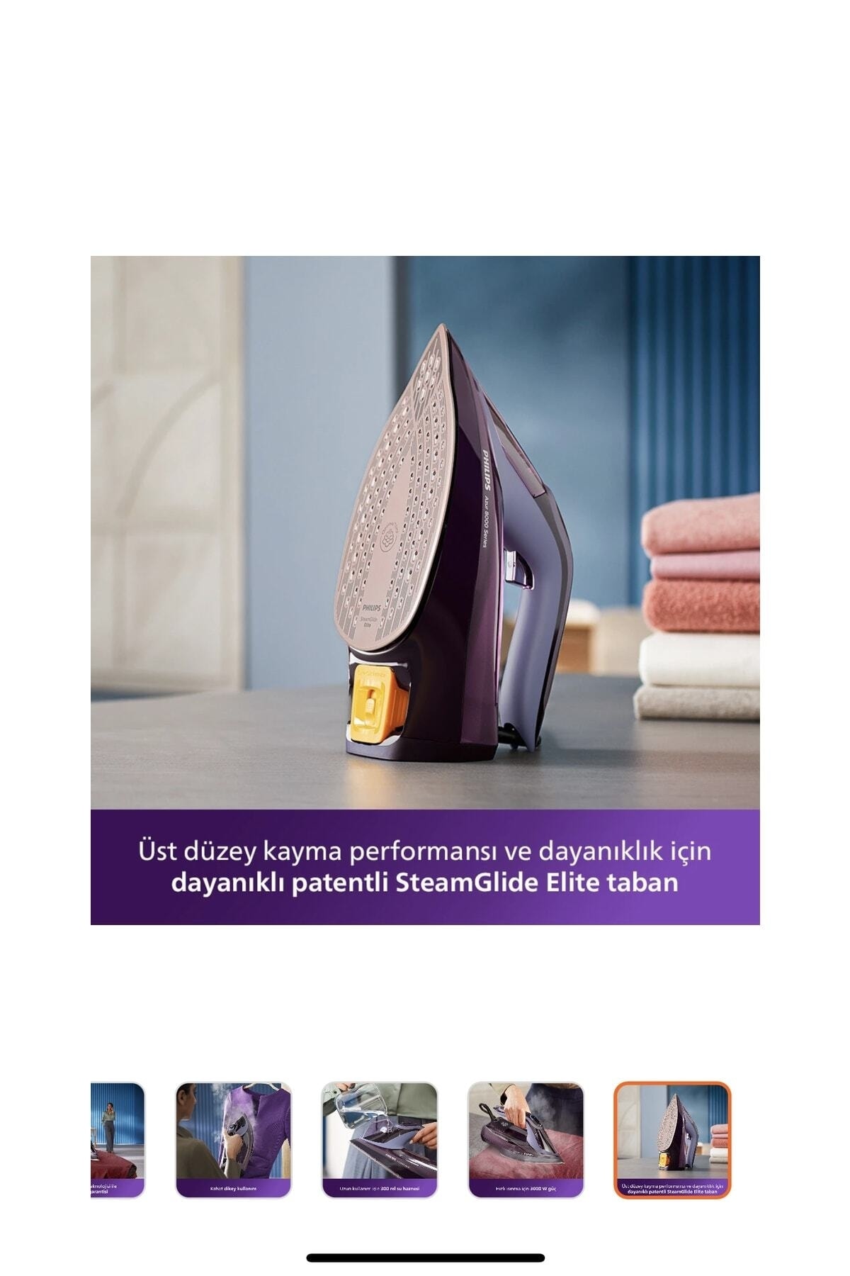 Azur 8000 Serisi Buharlı Ütü Dst8021/30 5