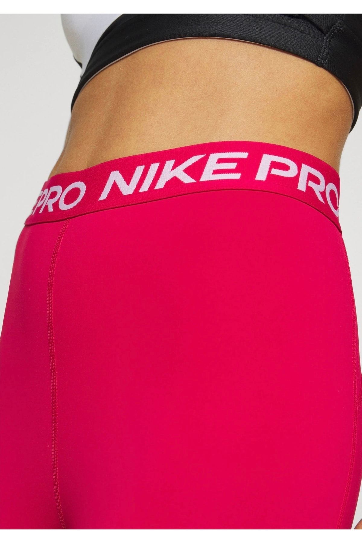 Nike Pro 365 Mid-rise 7/8 Training Legging Tight Fit Toparlayıcı Koyu Pembe  Tayt Fiyatı, Yorumları - Trendyol