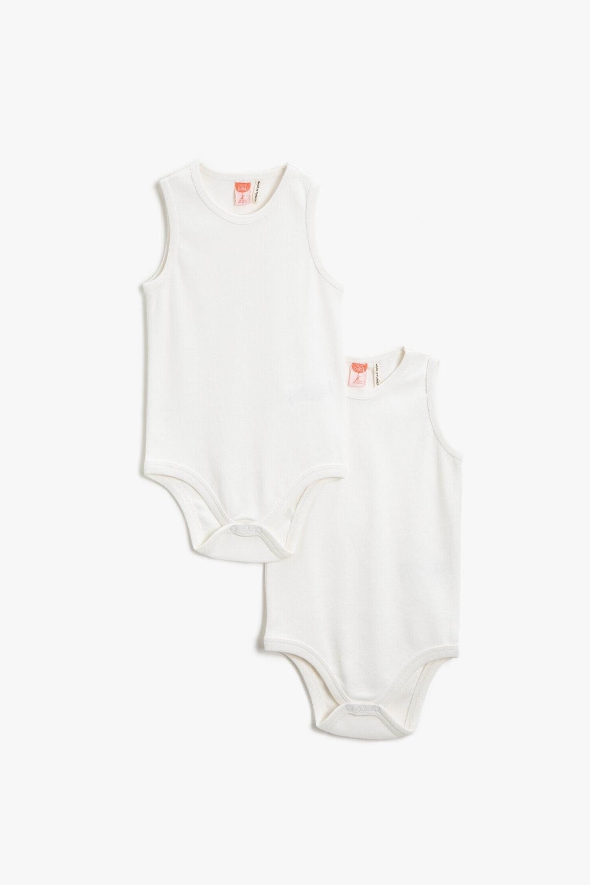 Koton Baby-Set Weiß Regular Fit Fast ausverkauft
