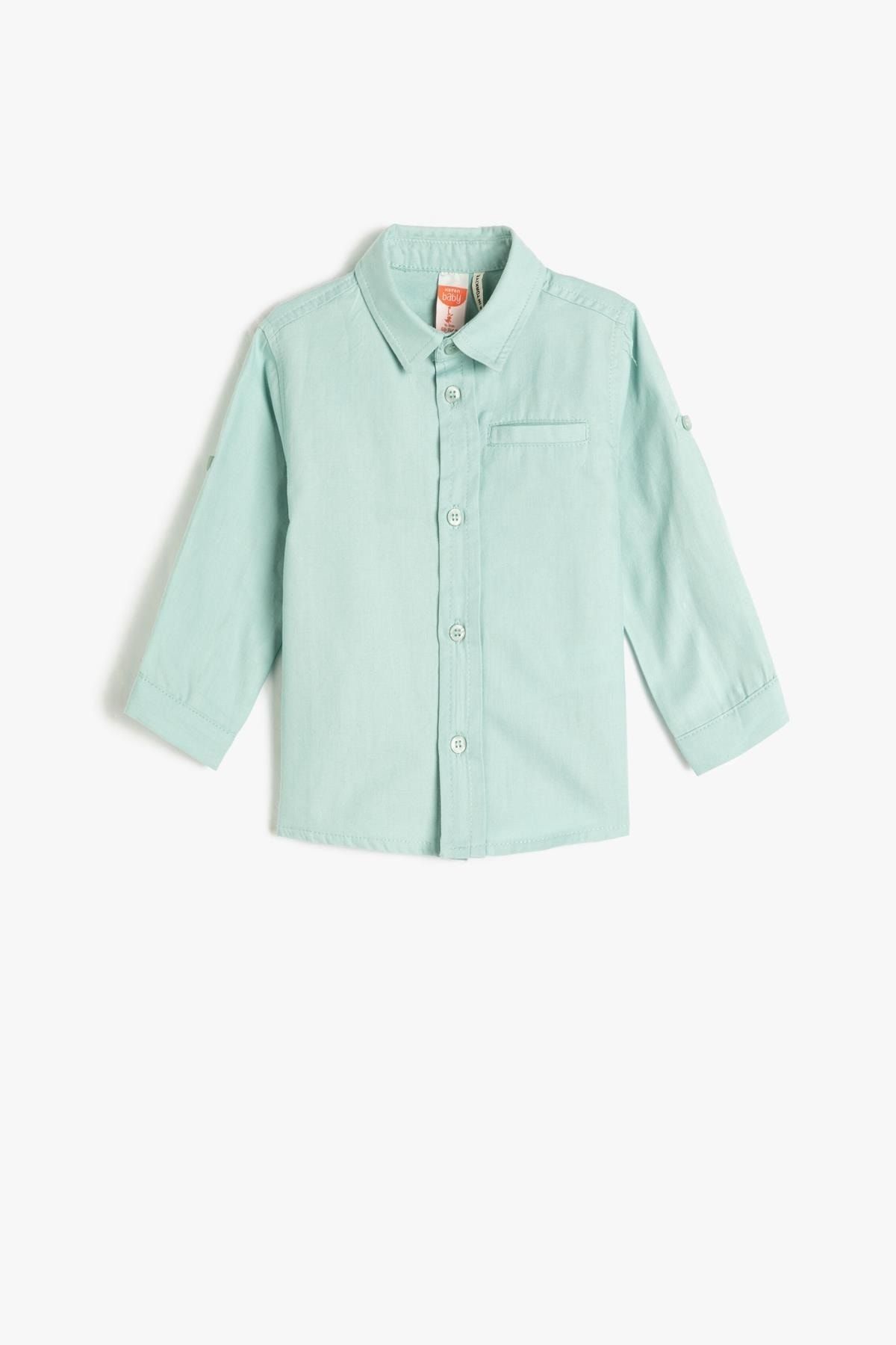 Koton Hemd Lila Regular Fit