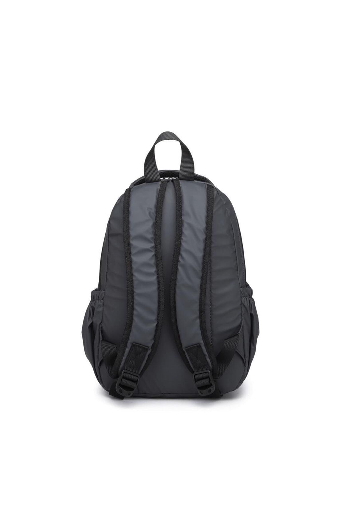 کوله پشتی زنانه خاکستری Smart Bags | 21K-8672- اورجینال - تصویر 2