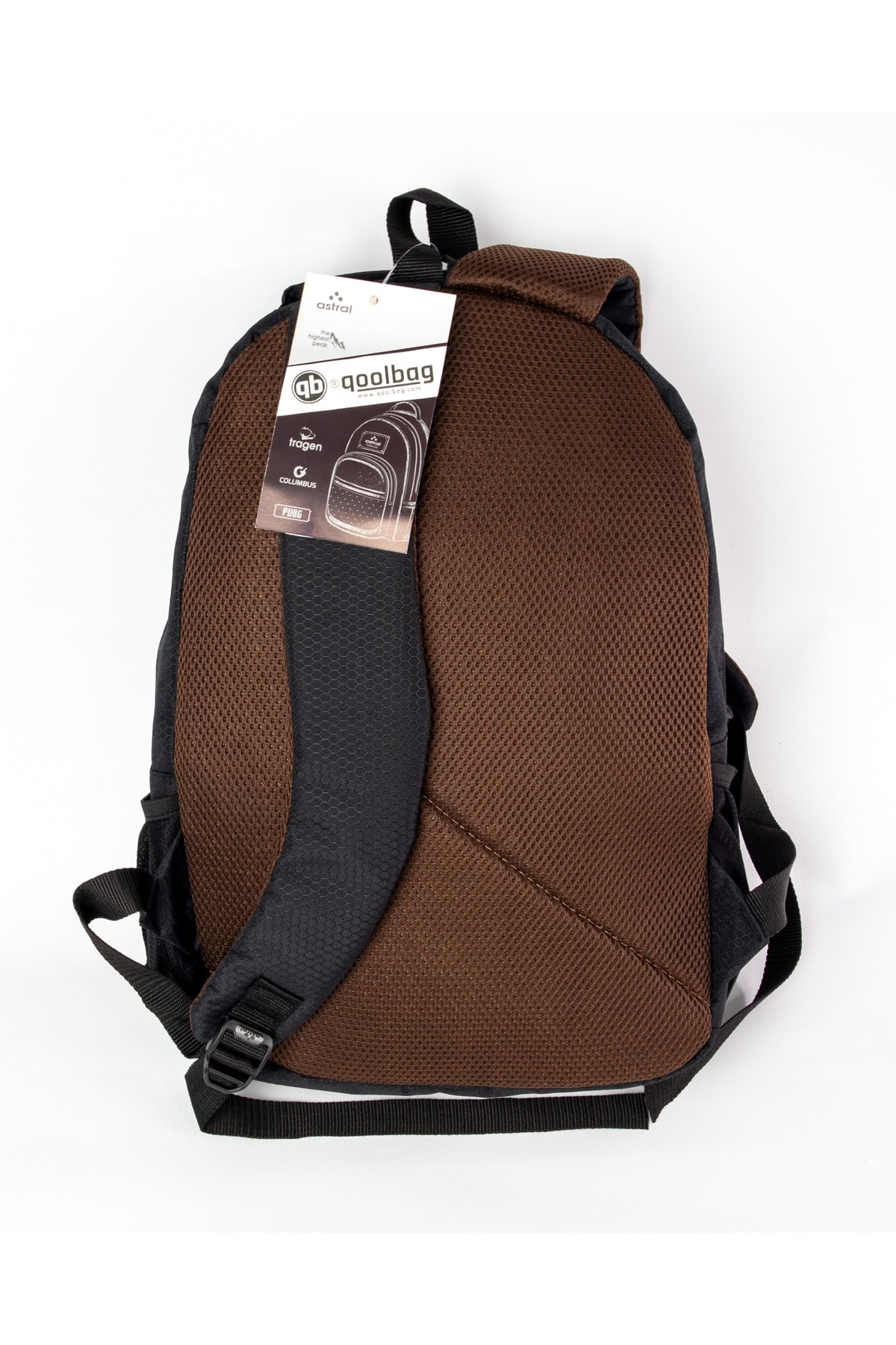 کوله پشتی زنانه مشکی qoolbag | JESTER اورجینال - تصویر 6