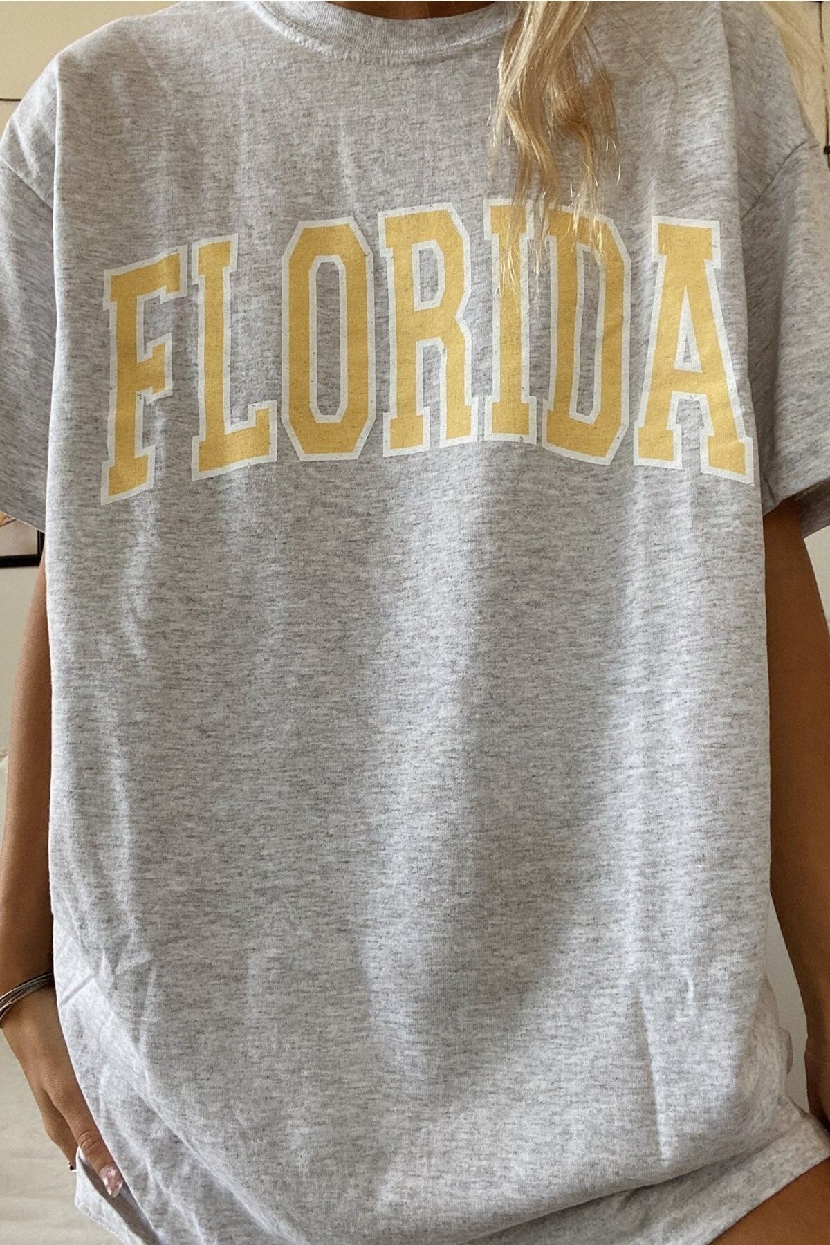 Madmext T-Shirt Grau Relaxed Fit