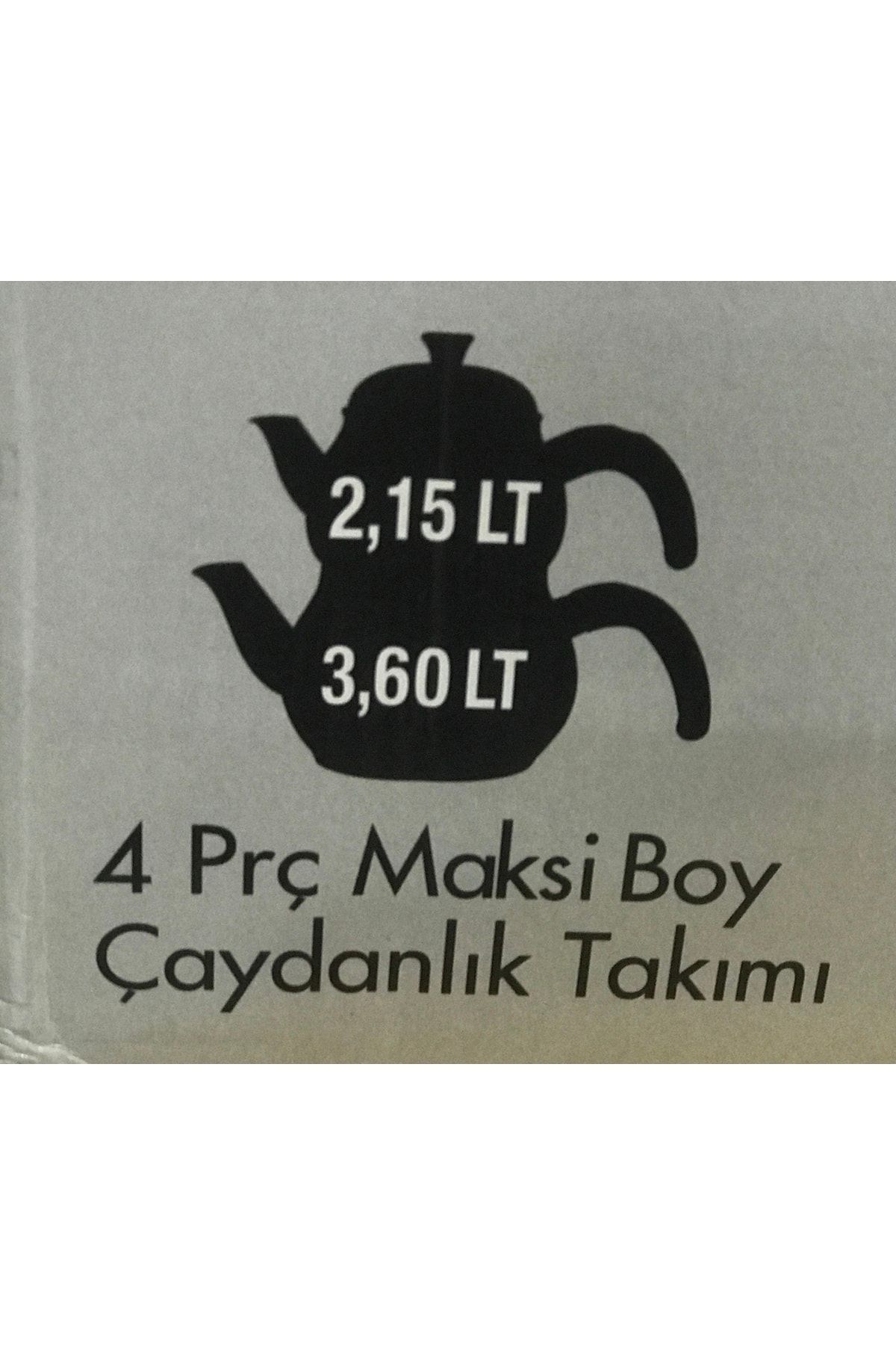 Papatyam-Burcu Maxi Size Teapot Double Lid with Self Strainer 3