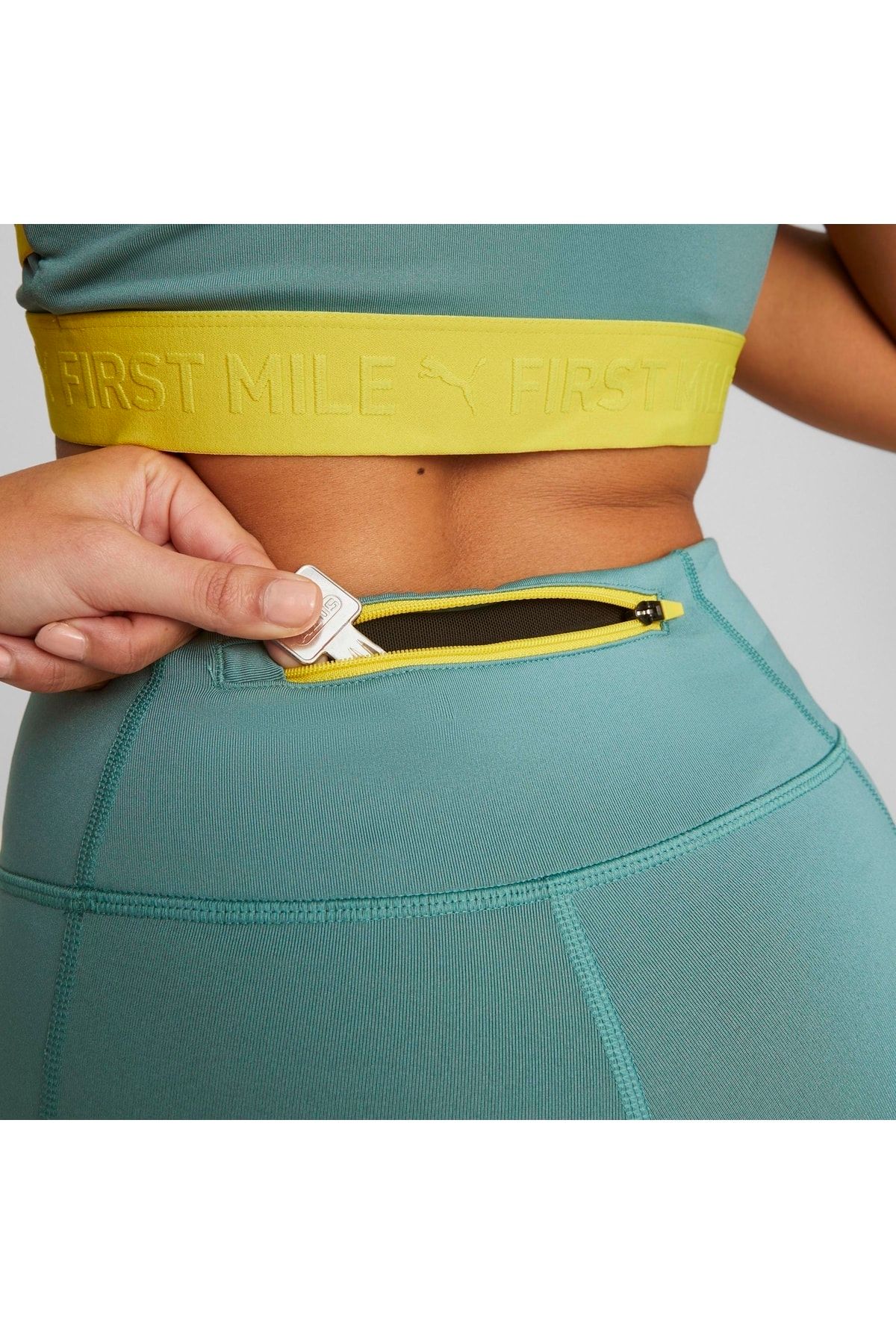 Blue and on sale yellow puma leggings