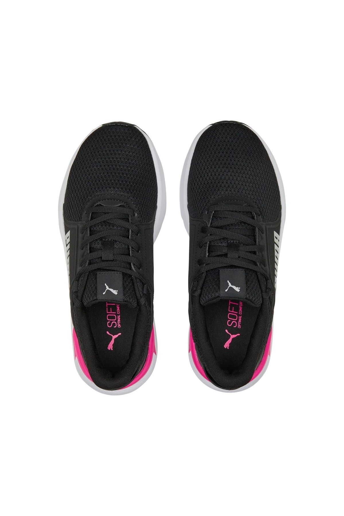 Girls black puma sneakers store