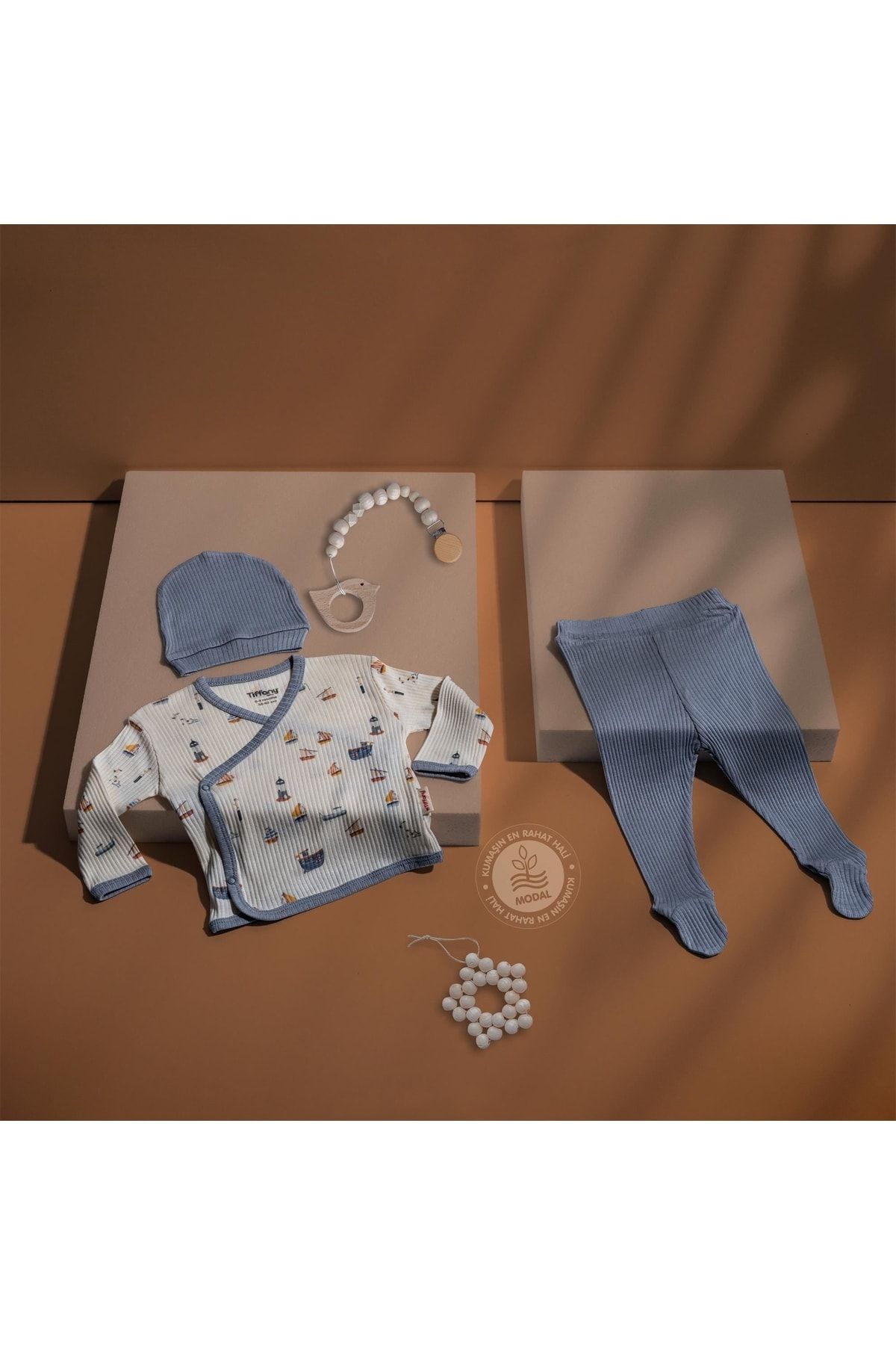 Tiffany Baby Set Ecru