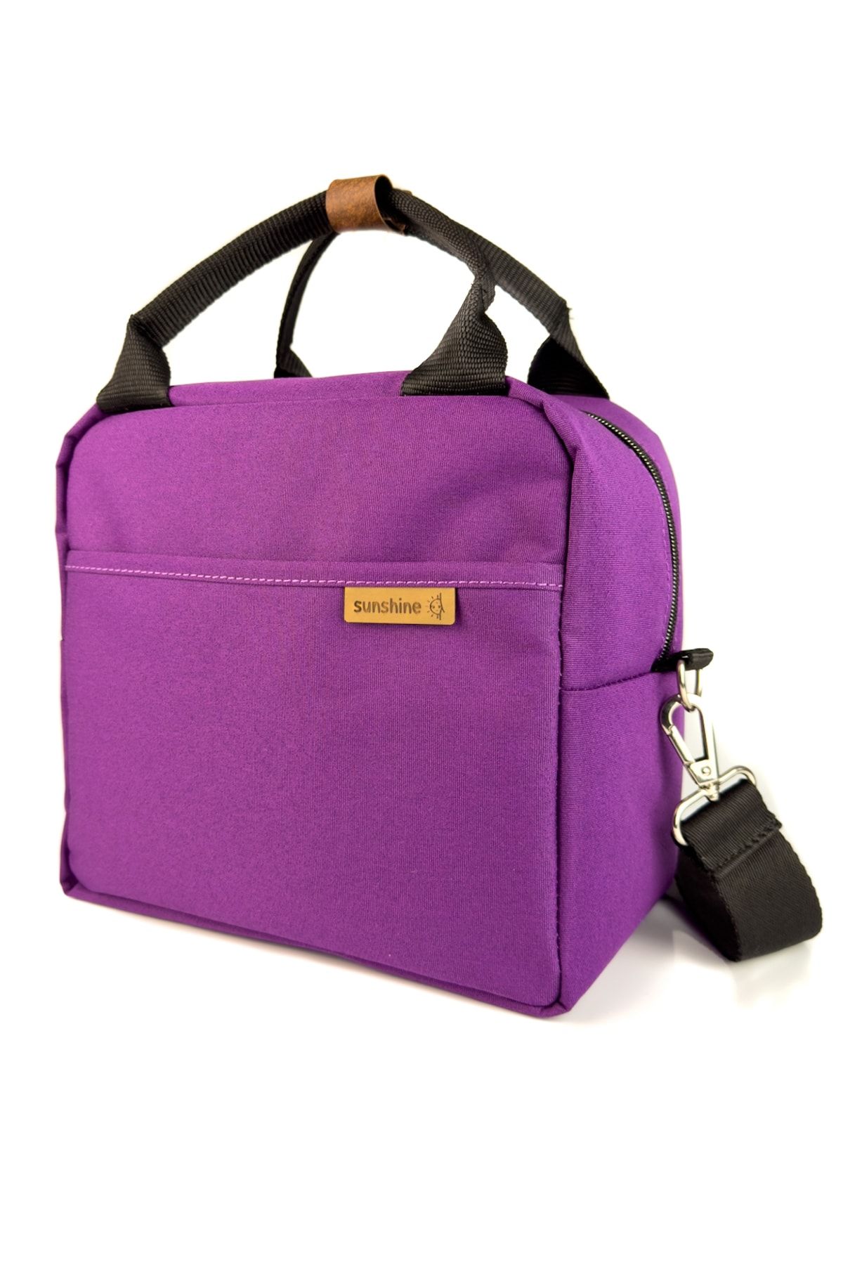 Sunshine Purple Thermal Heat Insulated Waterproof Meal Carrying