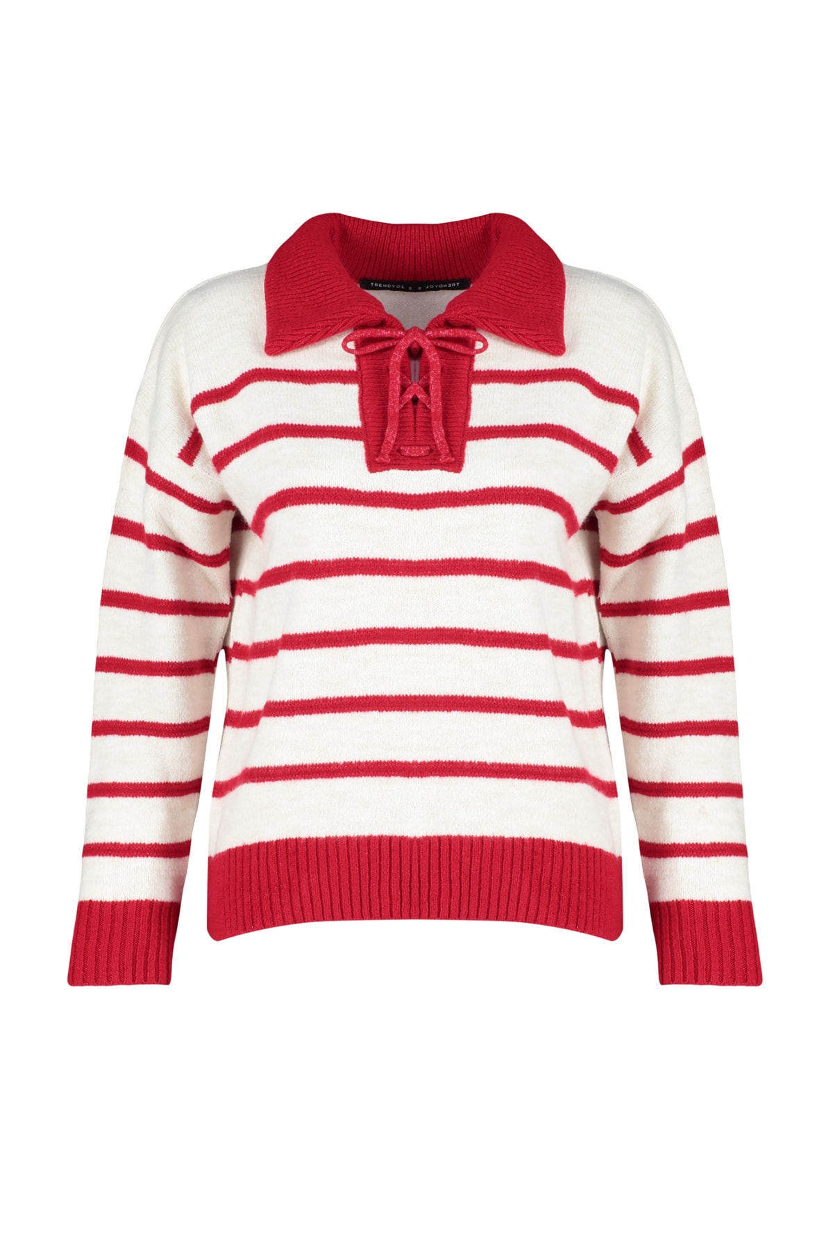 Trendyol Collection Pullover Rot Regular Fit
