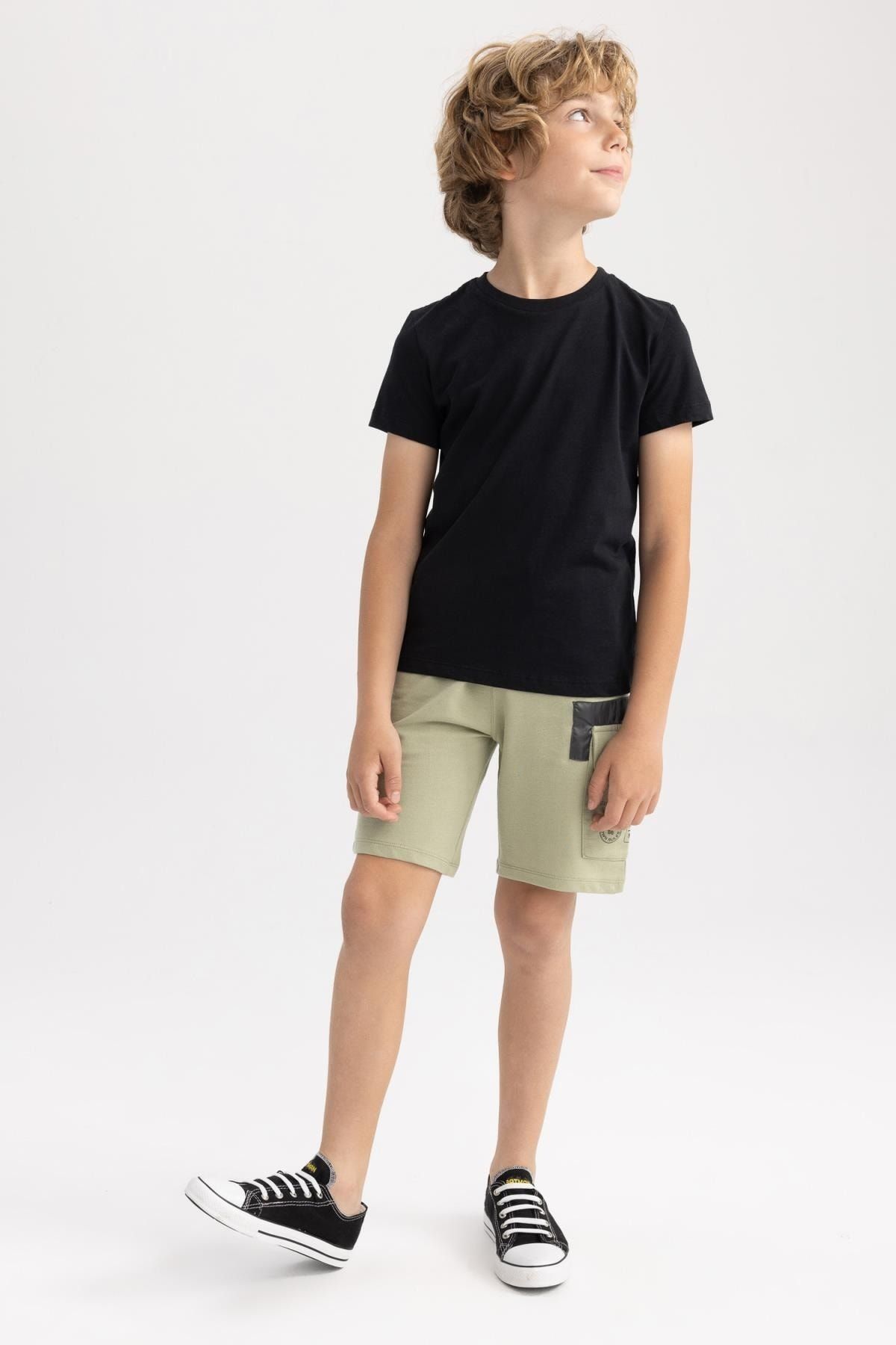 Defacto Boy s Regular Fit Sweatshirt Shorts Trendyol