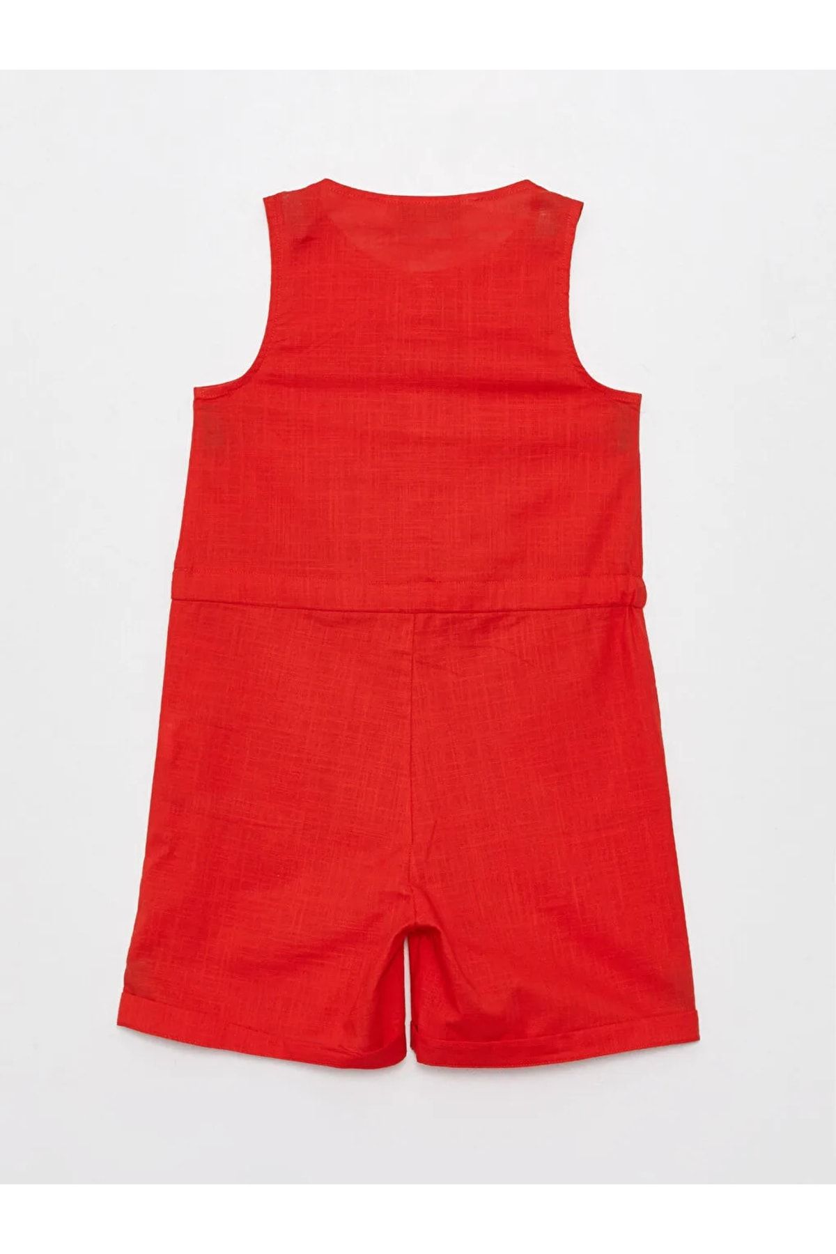 Red girls jumpsuit top