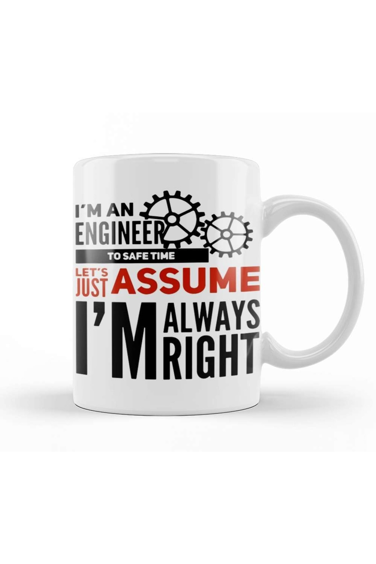 I Am An Engineer 01 Mug Porcelain