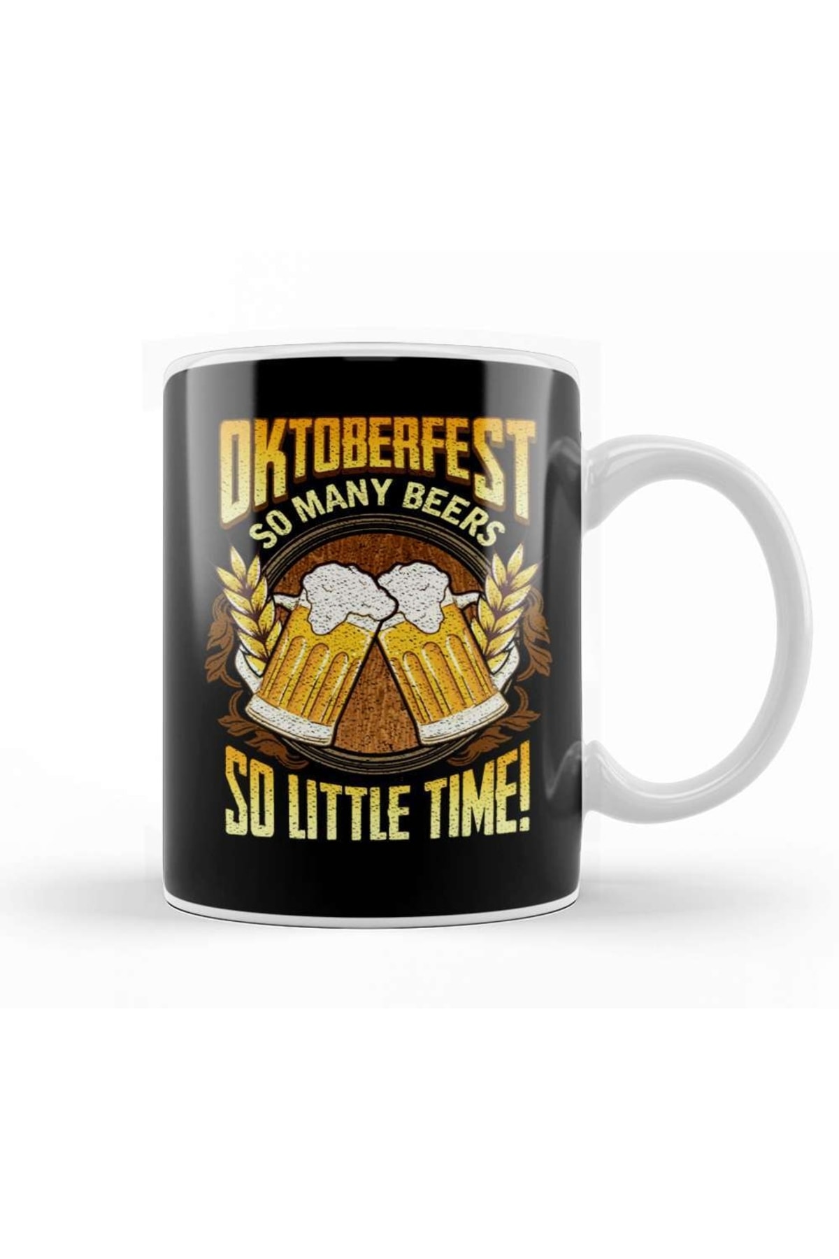 Oktoberfest So Many Beers So Little Time Drinking Mug Porcelain