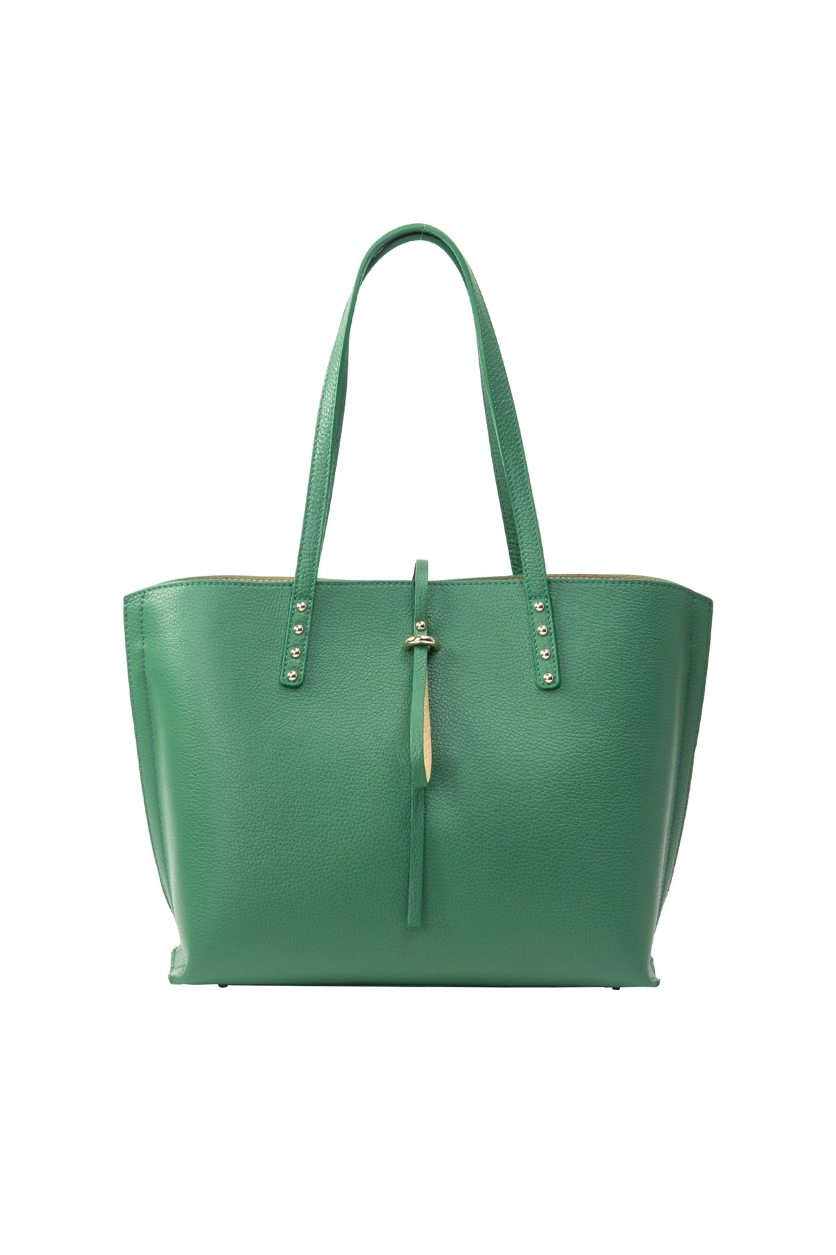 USHA Handtasche Grün Unifarben Fast ausverkauft