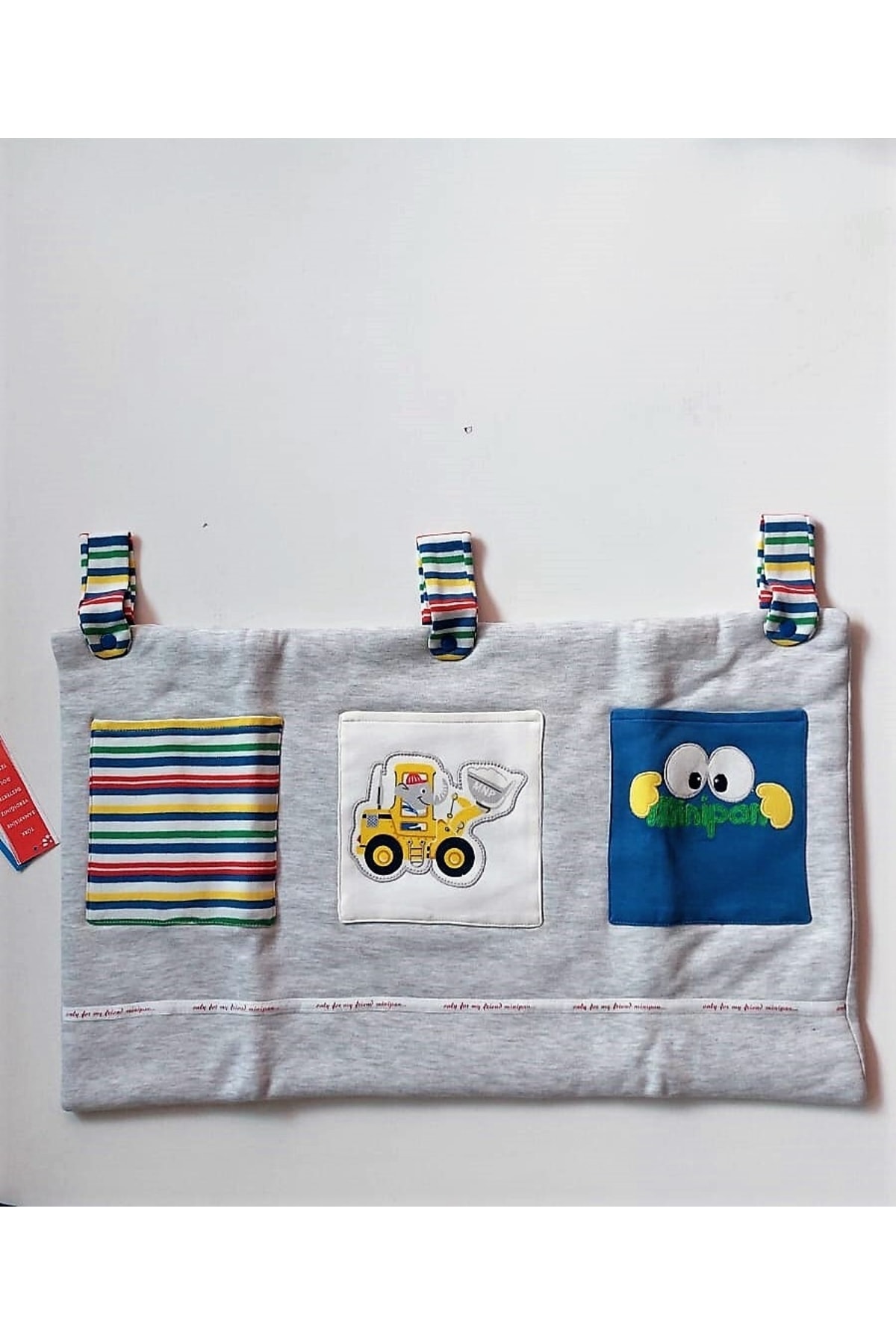 Erkek Bebek % 100 Pamuk Cotton 1304 Teamwork Kenar Ceplik Ib11129 2