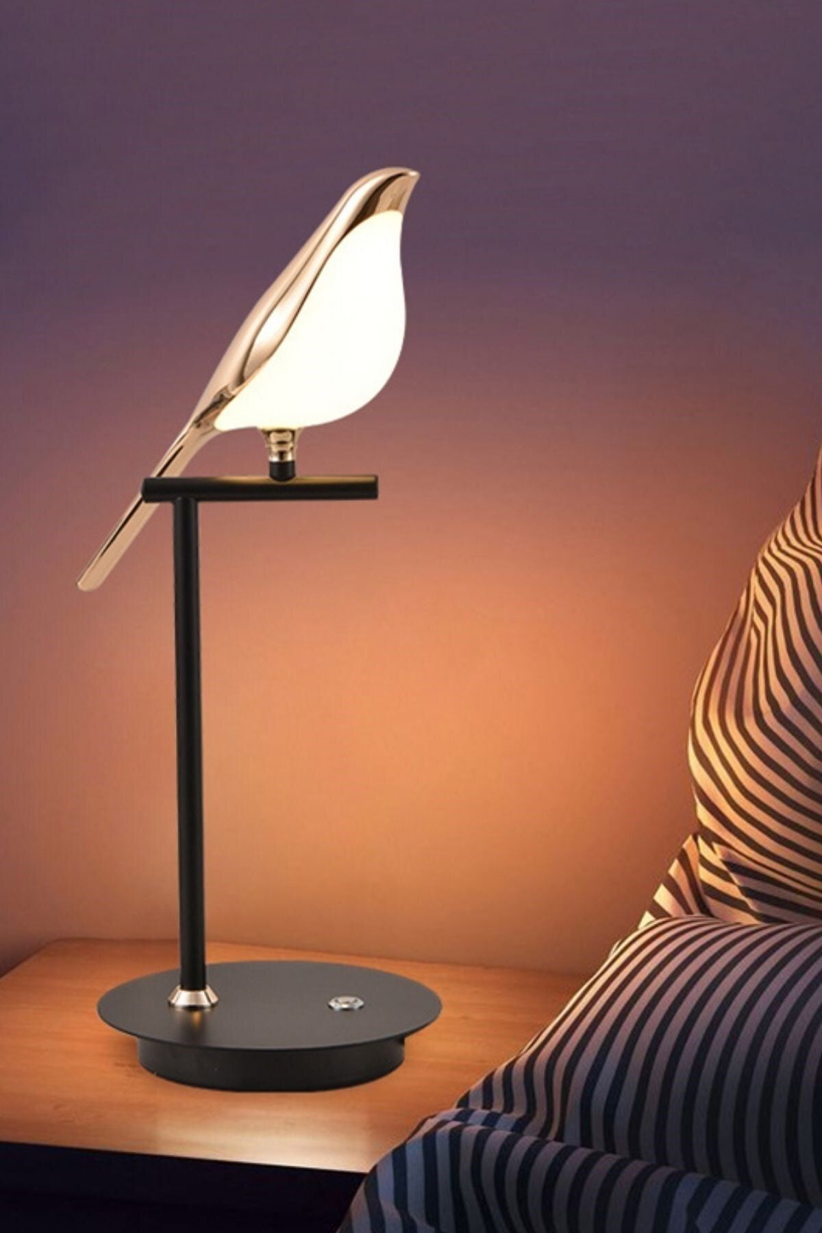 Buffer-® Magpie Bird Model Single Touch Adjustable Lighting 8