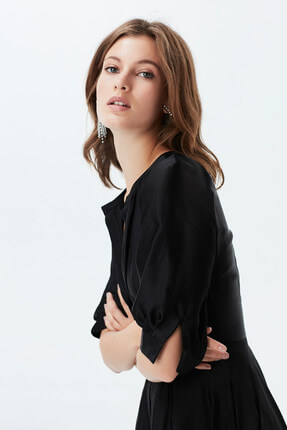 Ipekyol Kadin Siyah Elbise Iw6180002226 Fiyati Yorumlari Trendyol