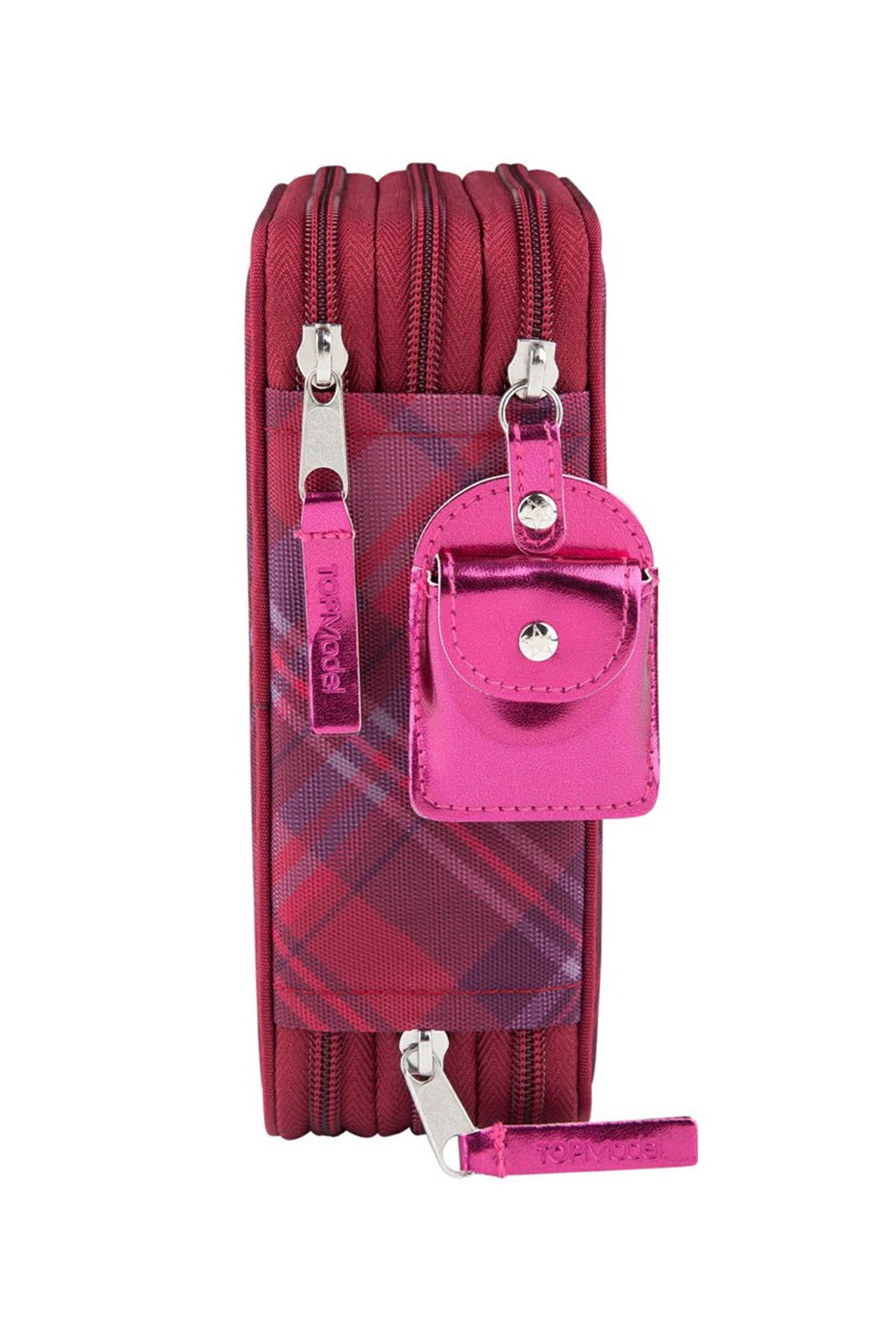 Top Model-3 Layer Filled Pencil Case / 2