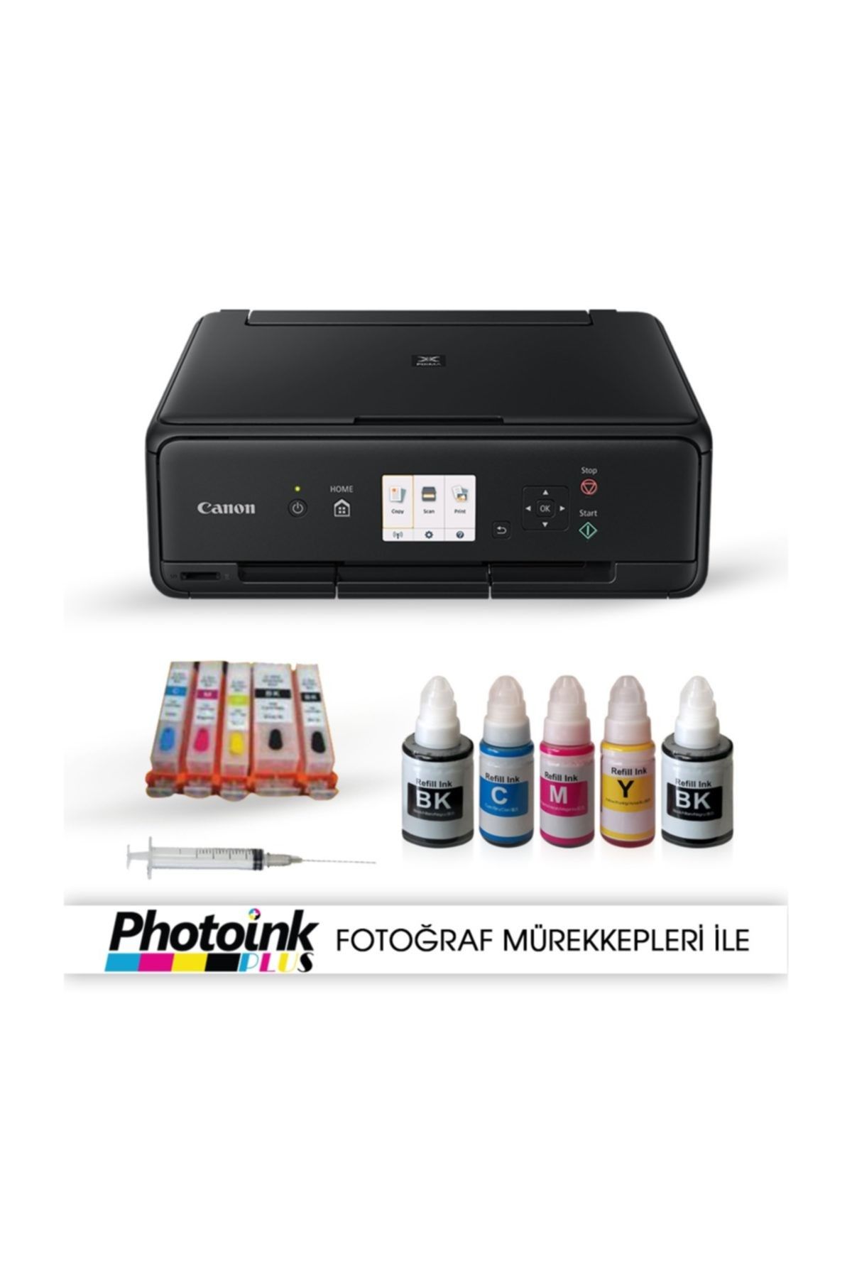 canon photoink murekkepli pixma ts5050