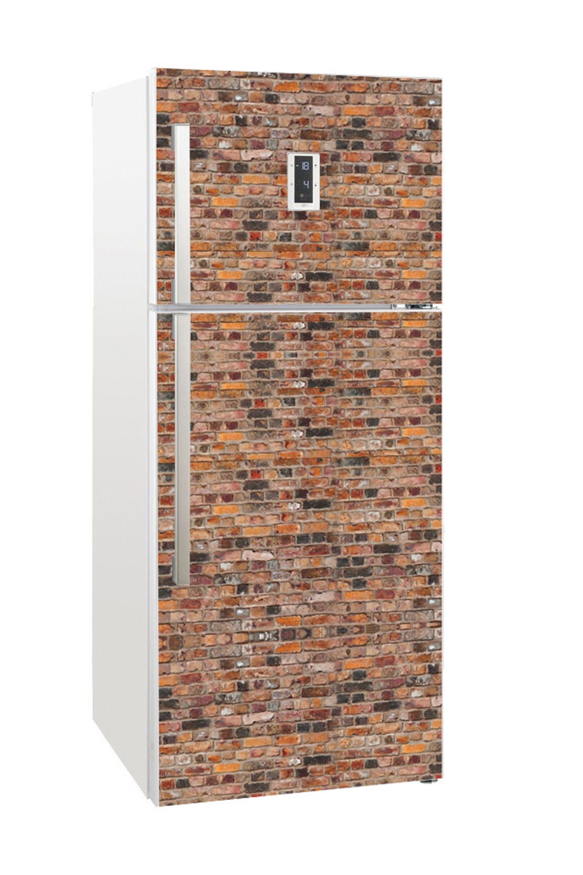 Tilki Dünyası-Refrigerator Door Covering Sticker 0081 BUZS000081 1