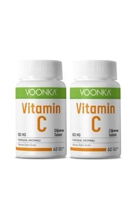 Vitamin C 500 Mg Çiğneme Tableti 62 Adet X 2 Adet 123465