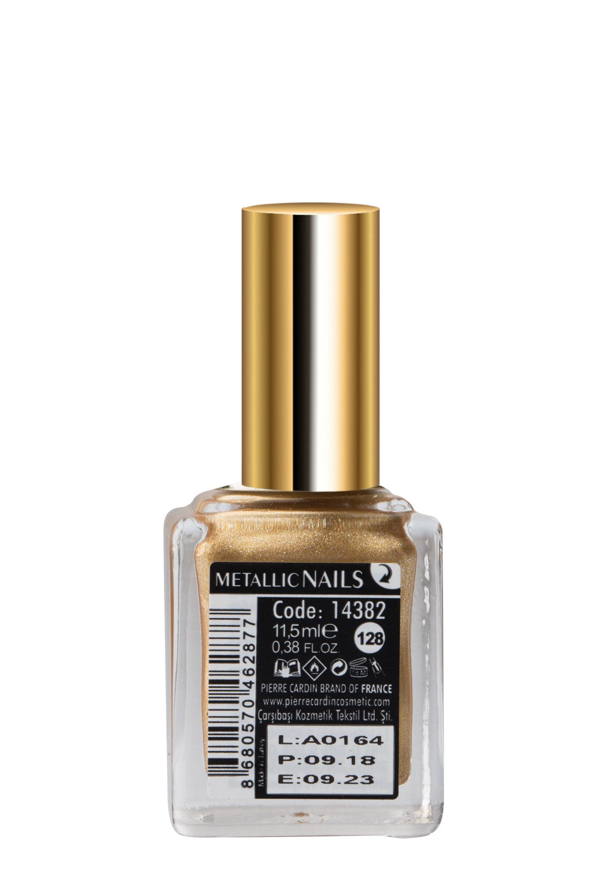 لاک ناخن - ناخن متالیک 128 8680570462877 Pierre Cardin