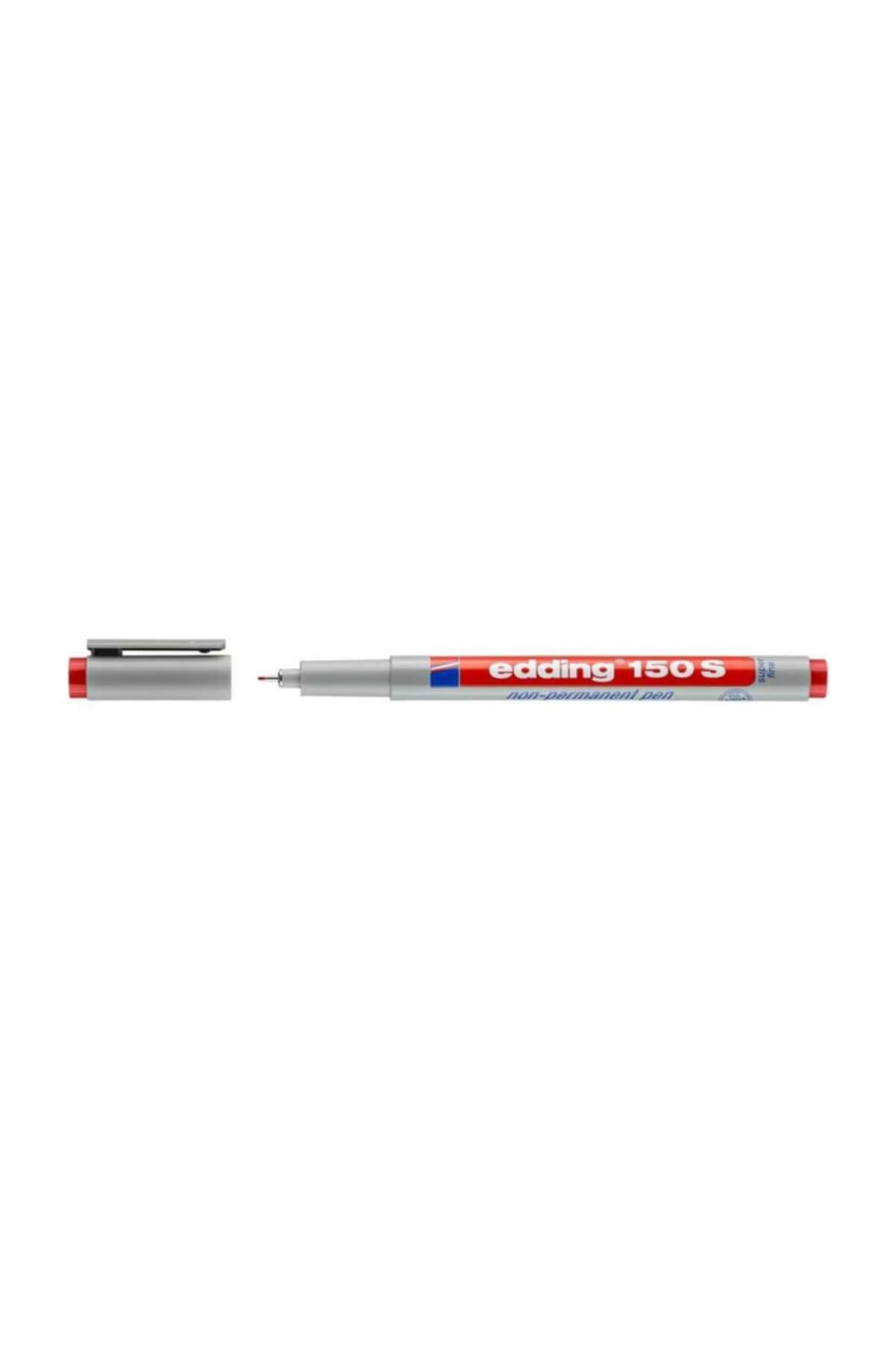 Edding-150s Erasable Acetate Pen 10 Pack Red 2