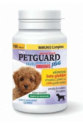 Petguard Yavru Köpek Immunis Plus Bağışıklık Güçlendirici 100tablet ST05102