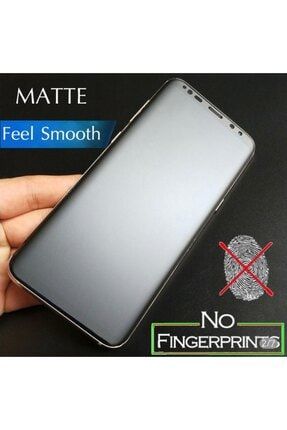 Samsung Galaxy S9 Plus Uyumlu Mat Seramik Nano Tam Kaplayan Full Ekran Koruyucu matteedge153