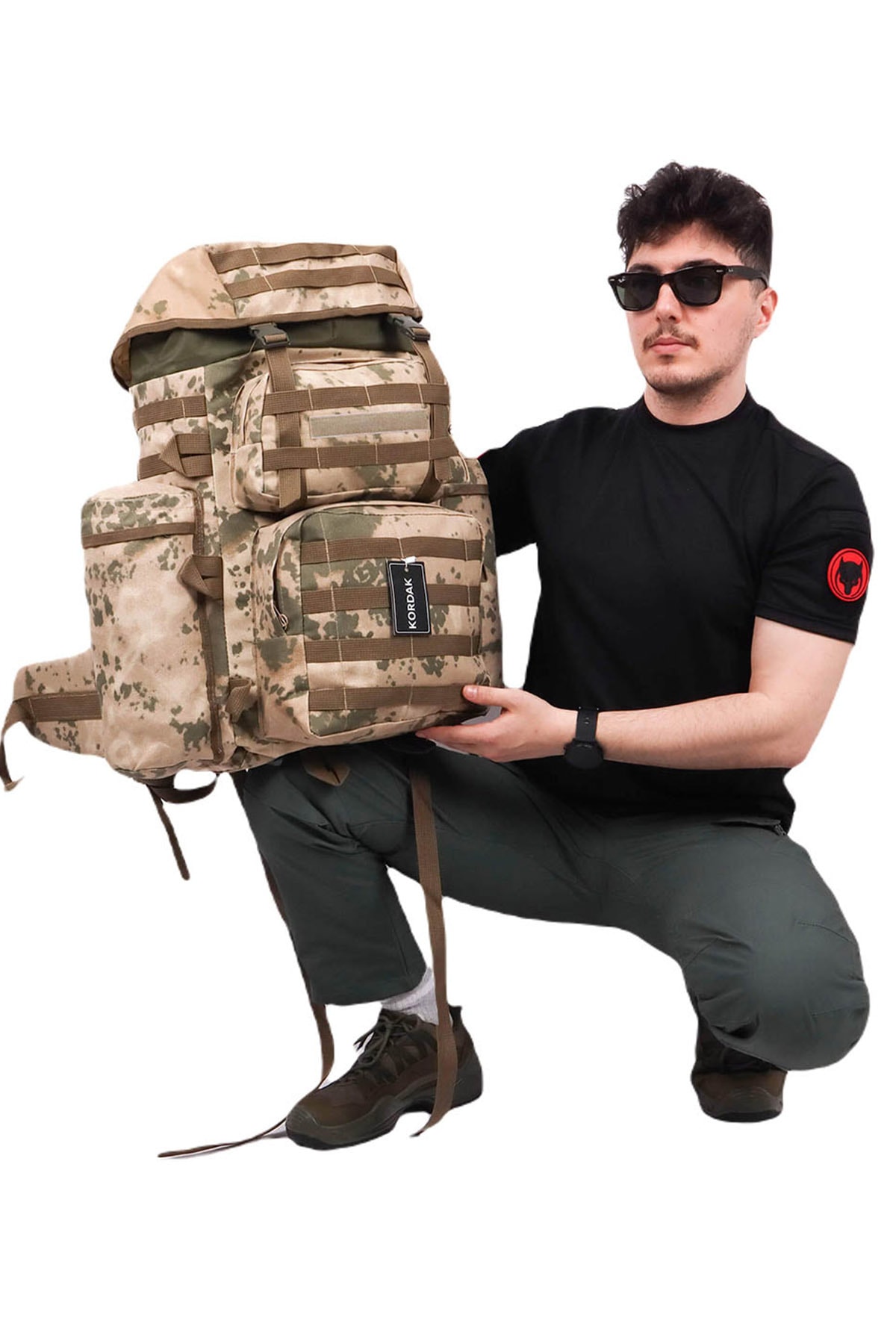 کوله پشتی مردانه قهوه ای KORDAK | KORDAKMRKT90 اورجینال - تصویر 6