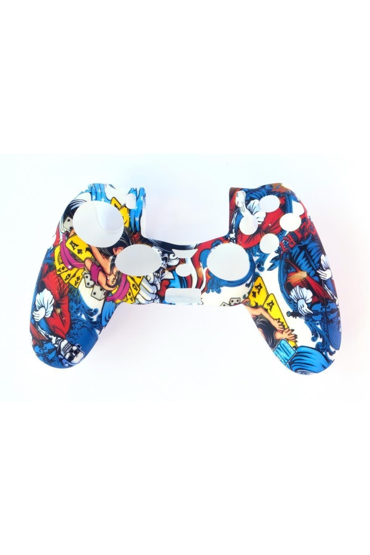 Playstation 4 Desenli Kol Koruyucu Silikon Kılıf 4p4 2