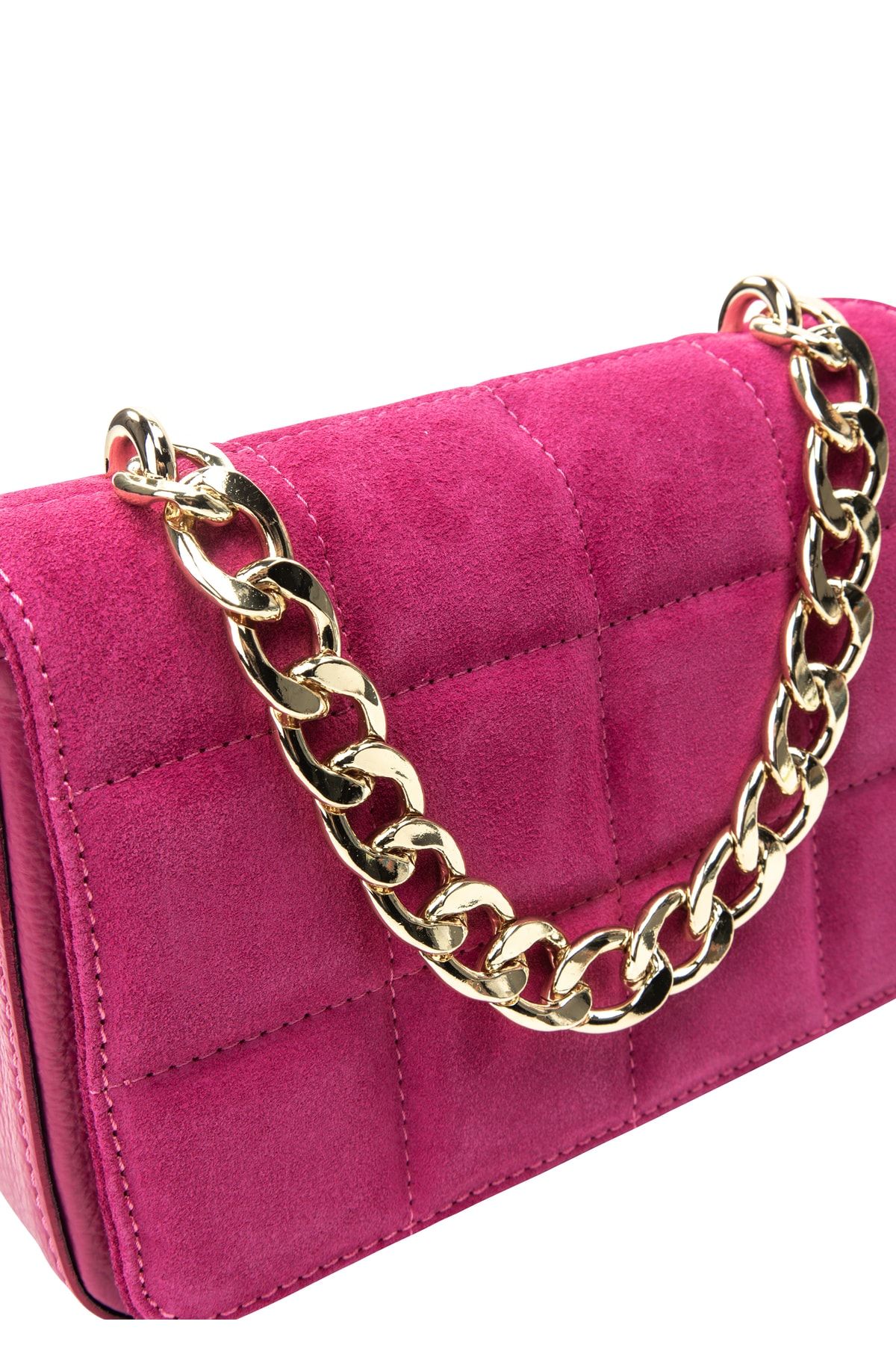Faina Handtasche Rosa Unifarben Fast ausverkauft
