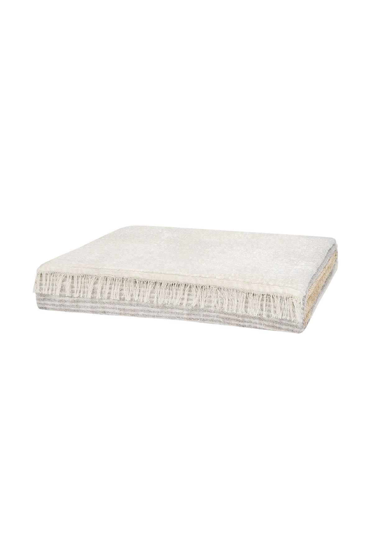 Yataş-Seth Beige Double Bedspread 4