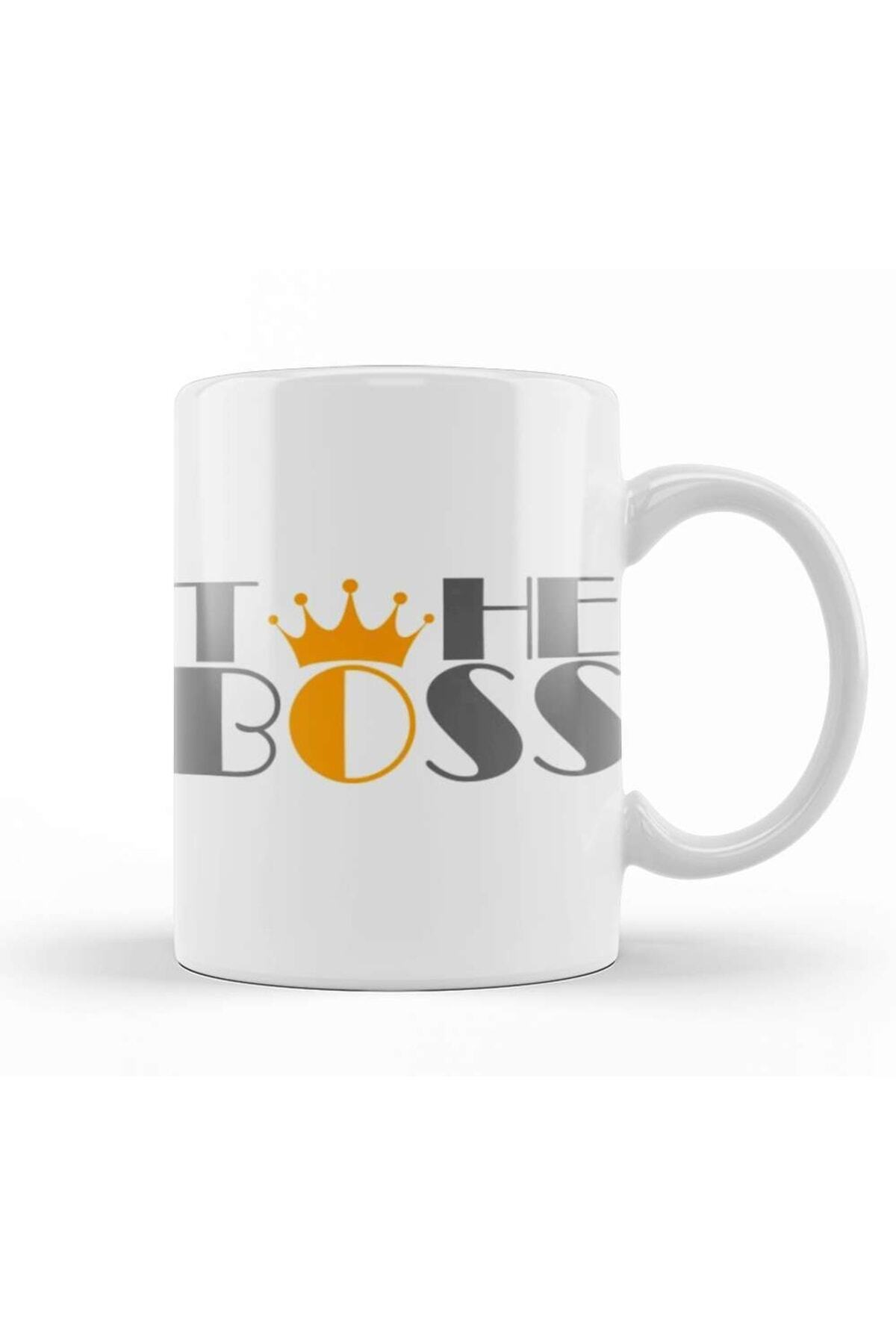 The Boss Crown Mug Porcelain
