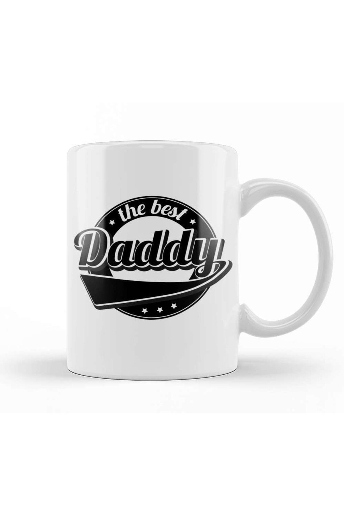 Cute The Best Daddy New Parent Father Funny Dad Mug Porcelain