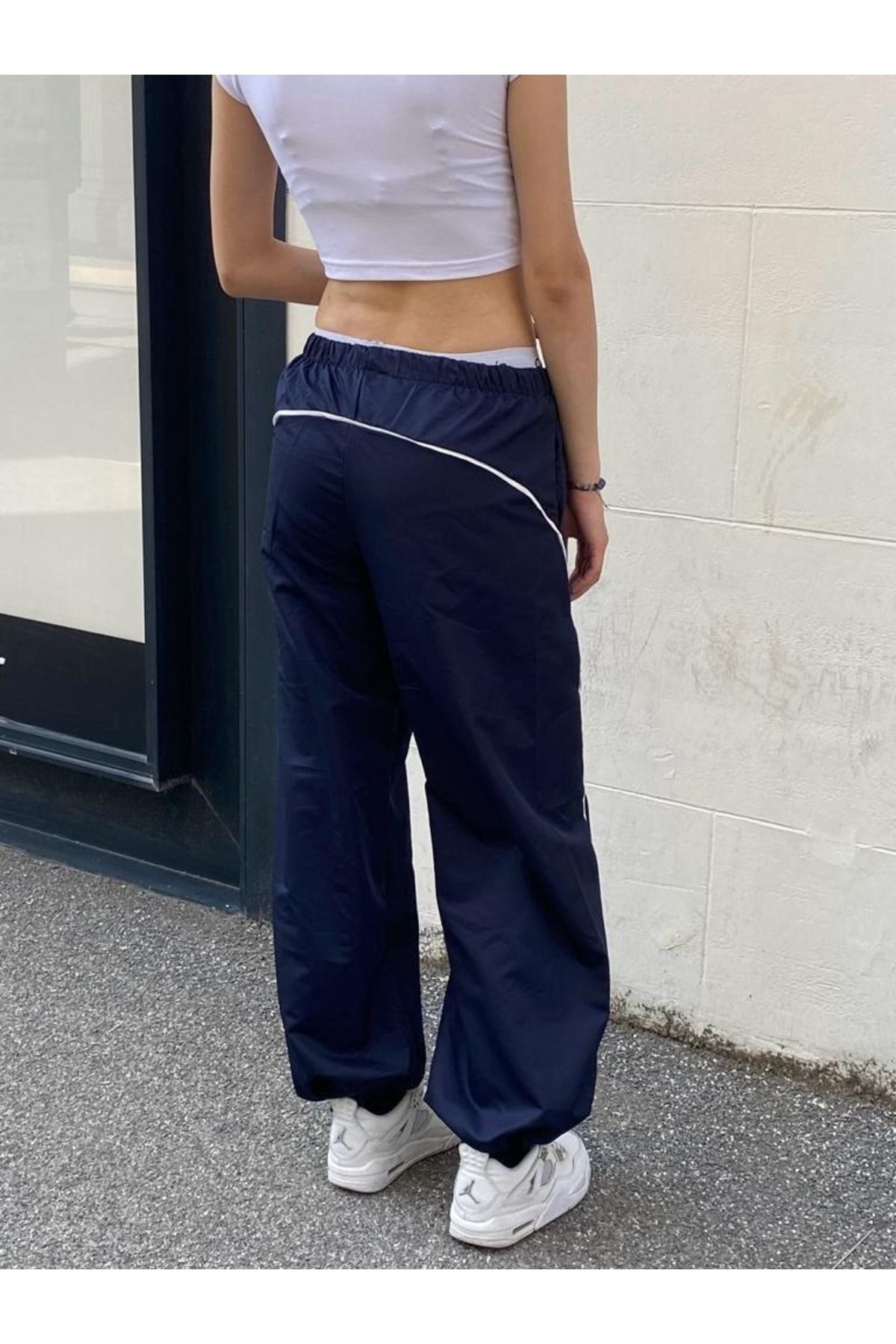 Navy sales blue trackies