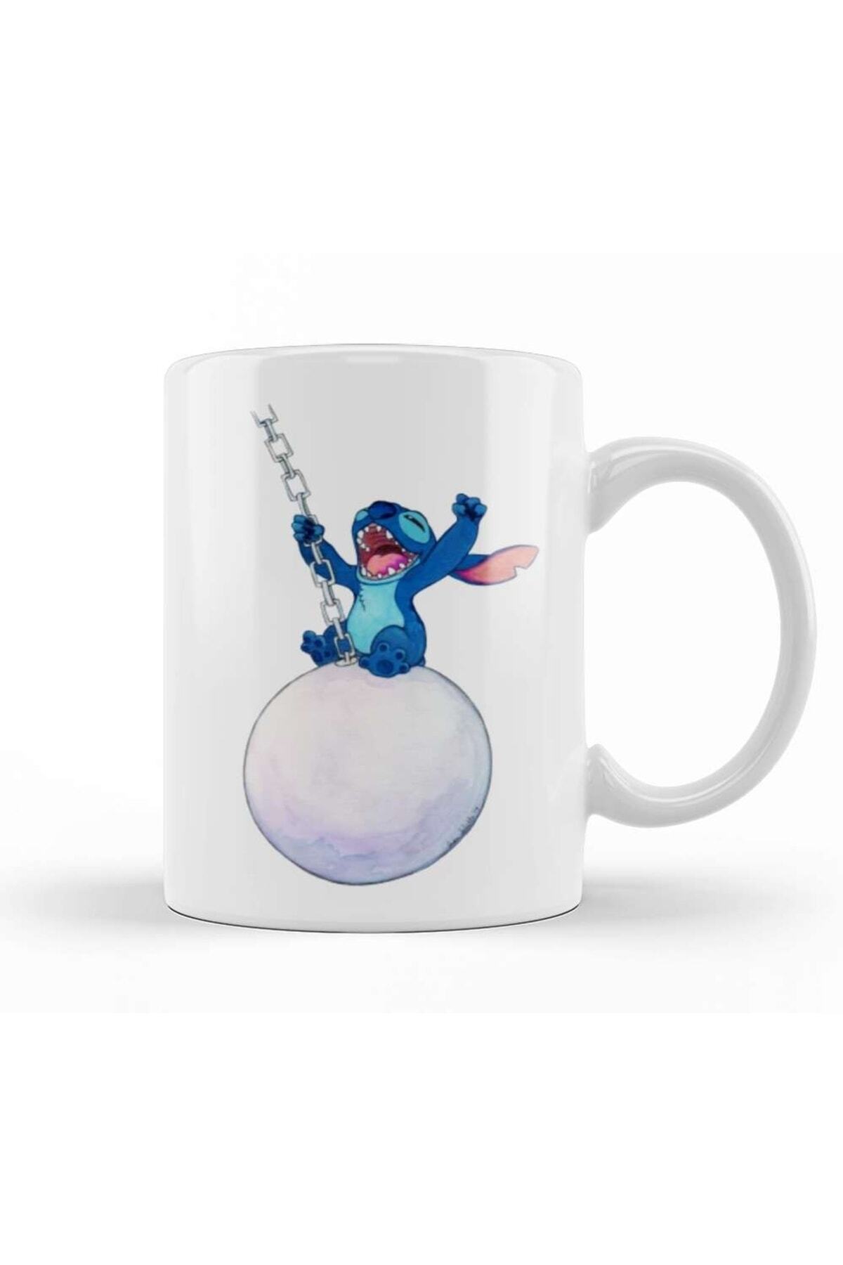 Wrecking Ball Stitch Mug Porcelain