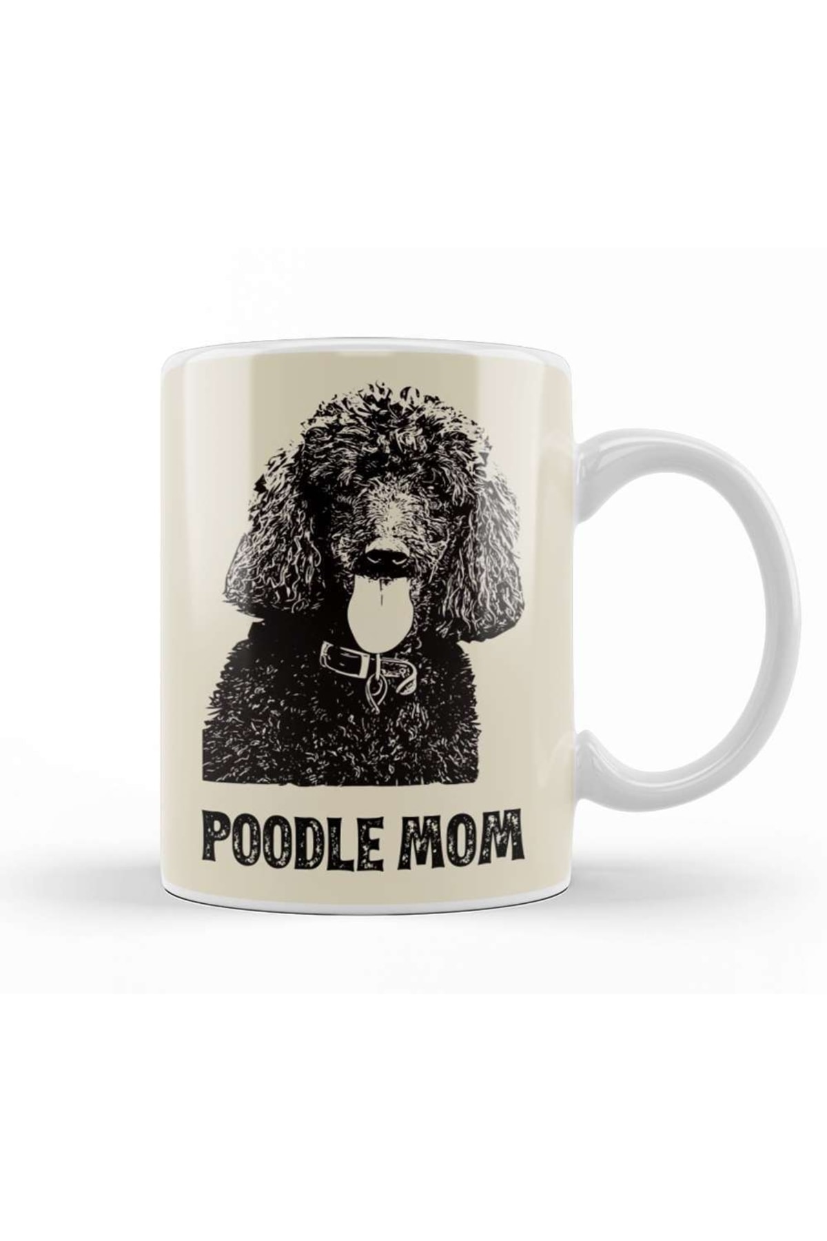 Poodle Mom 08 Mug Porcelain