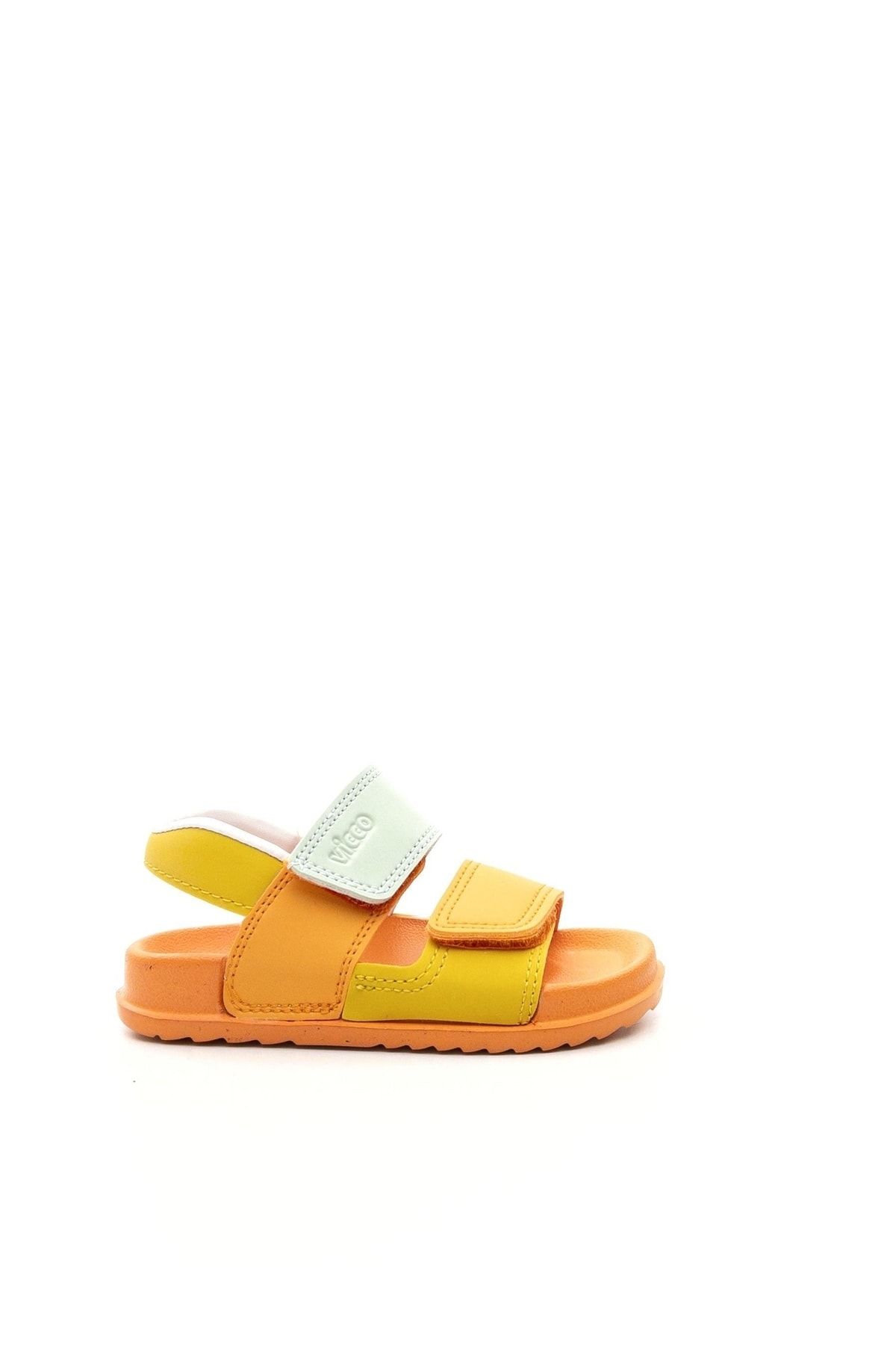 صندل نارنجی دخترانه و پسرانه بچگانه KRIXI KIDLON با تماس ان Phylon Light Sandals 321.23y.252 Vicco