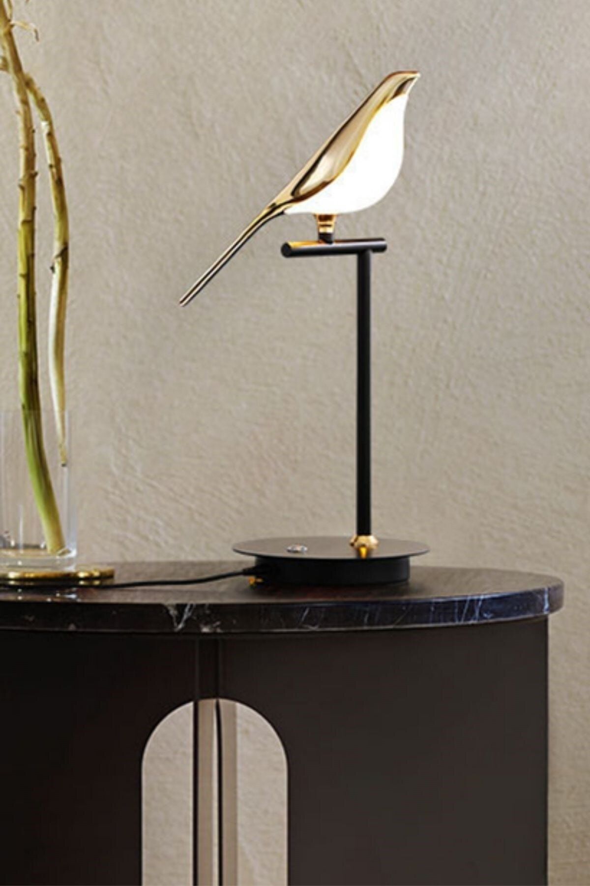 Buffer-® Magpie Bird Model Single Touch Adjustable Lighting 7