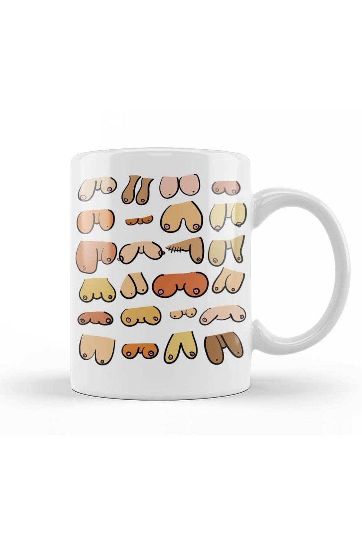 Boobies Boobs Boob Mug Porcelain