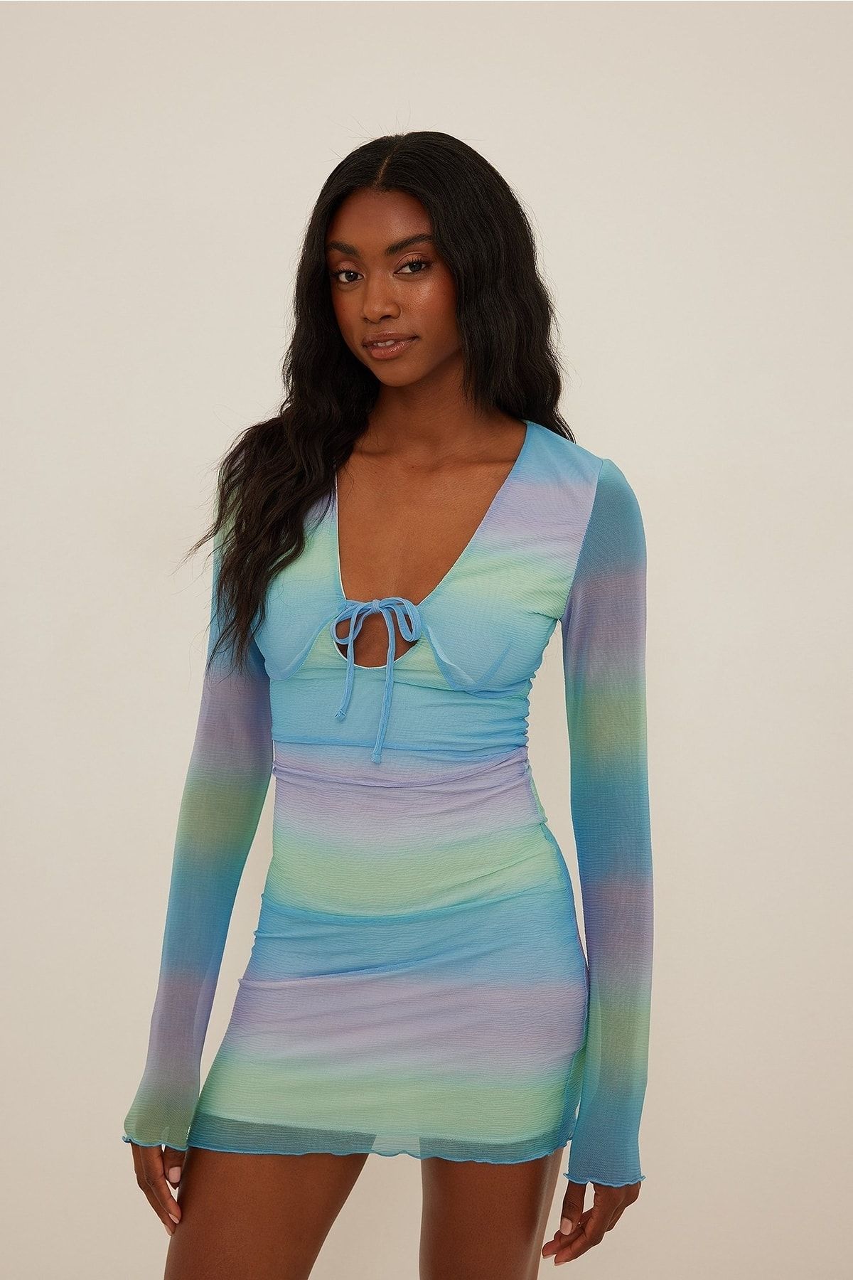 NA-KD Kleid Mehrfarbig Bodycon AR5998